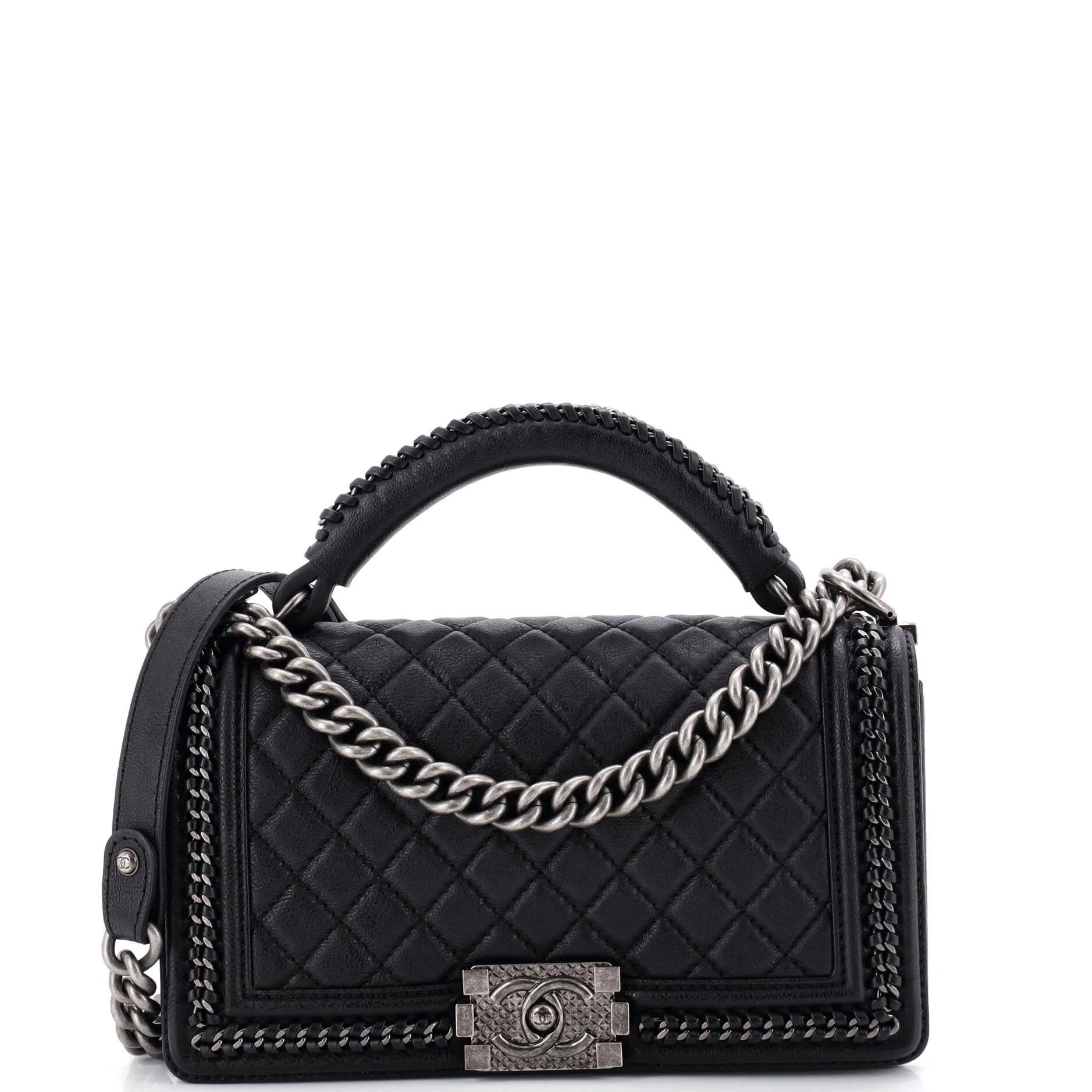 Boy leather handbag