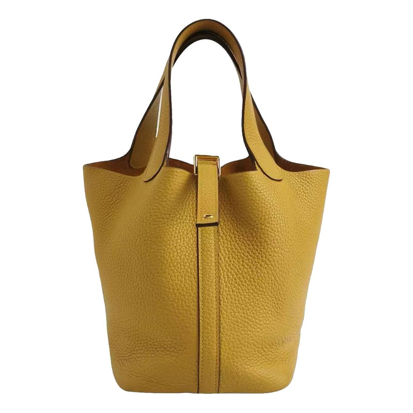 Picotin leather handbag