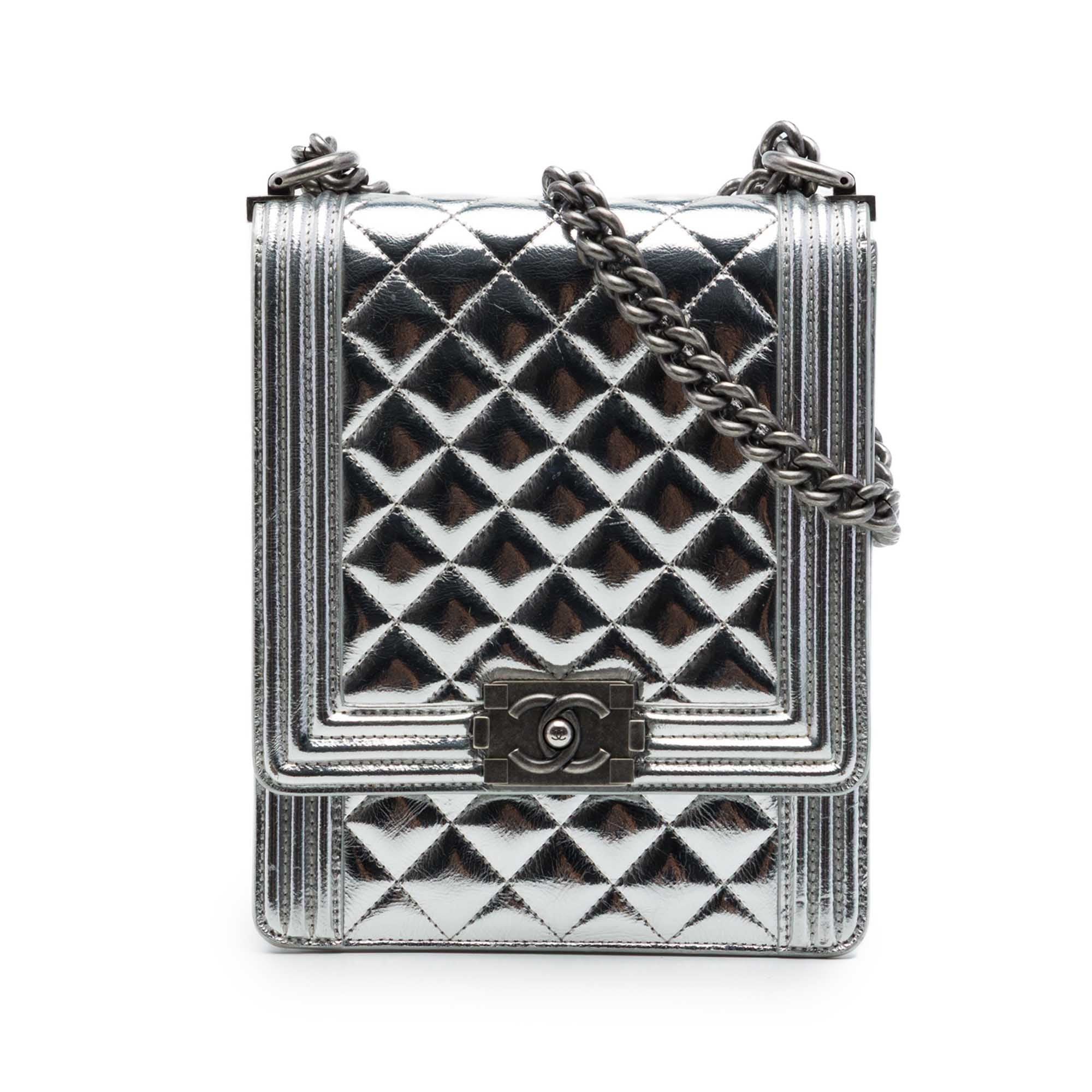 Boy leather crossbody bag