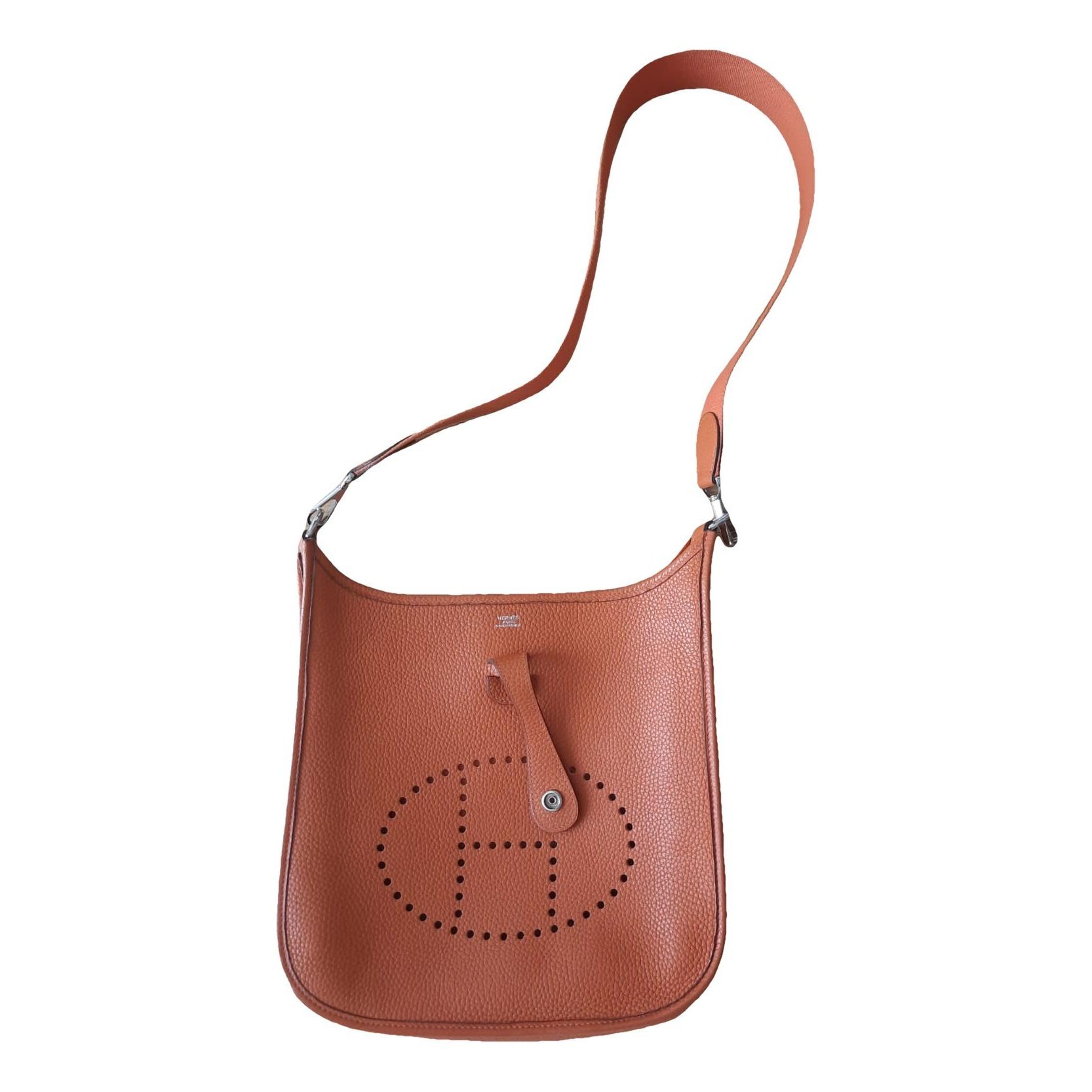 Evelyne leather handbag
