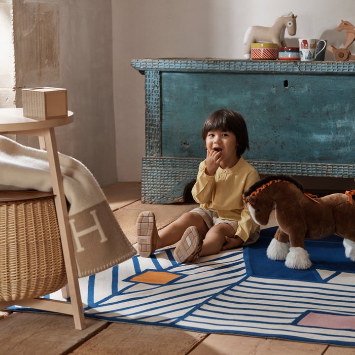 Naturel Hermy Plush Horse, Small Model