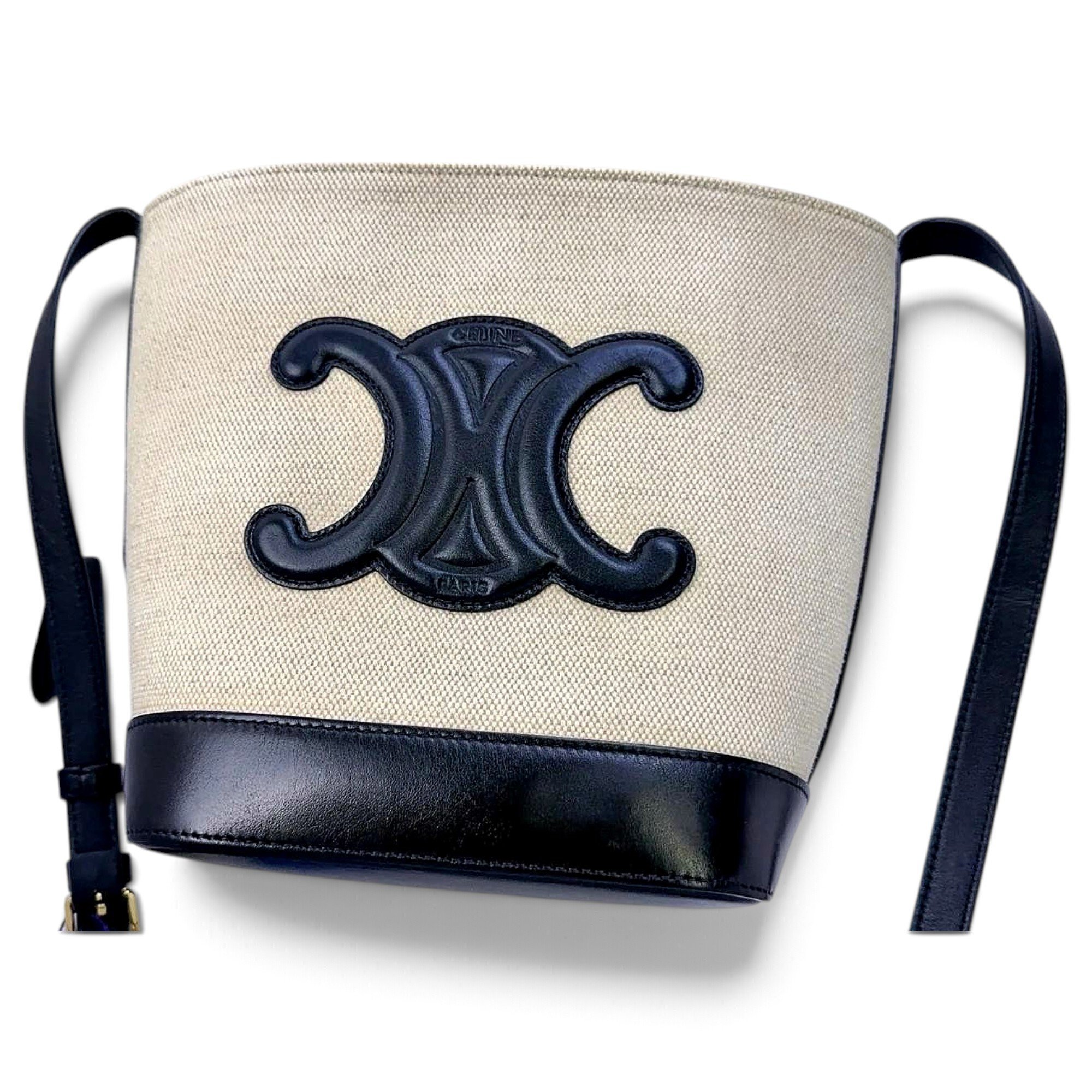 Triomphe cloth crossbody bag