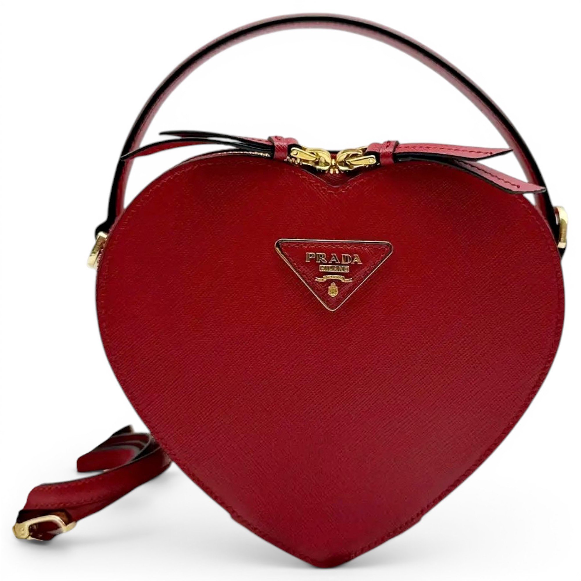 Leather handbag