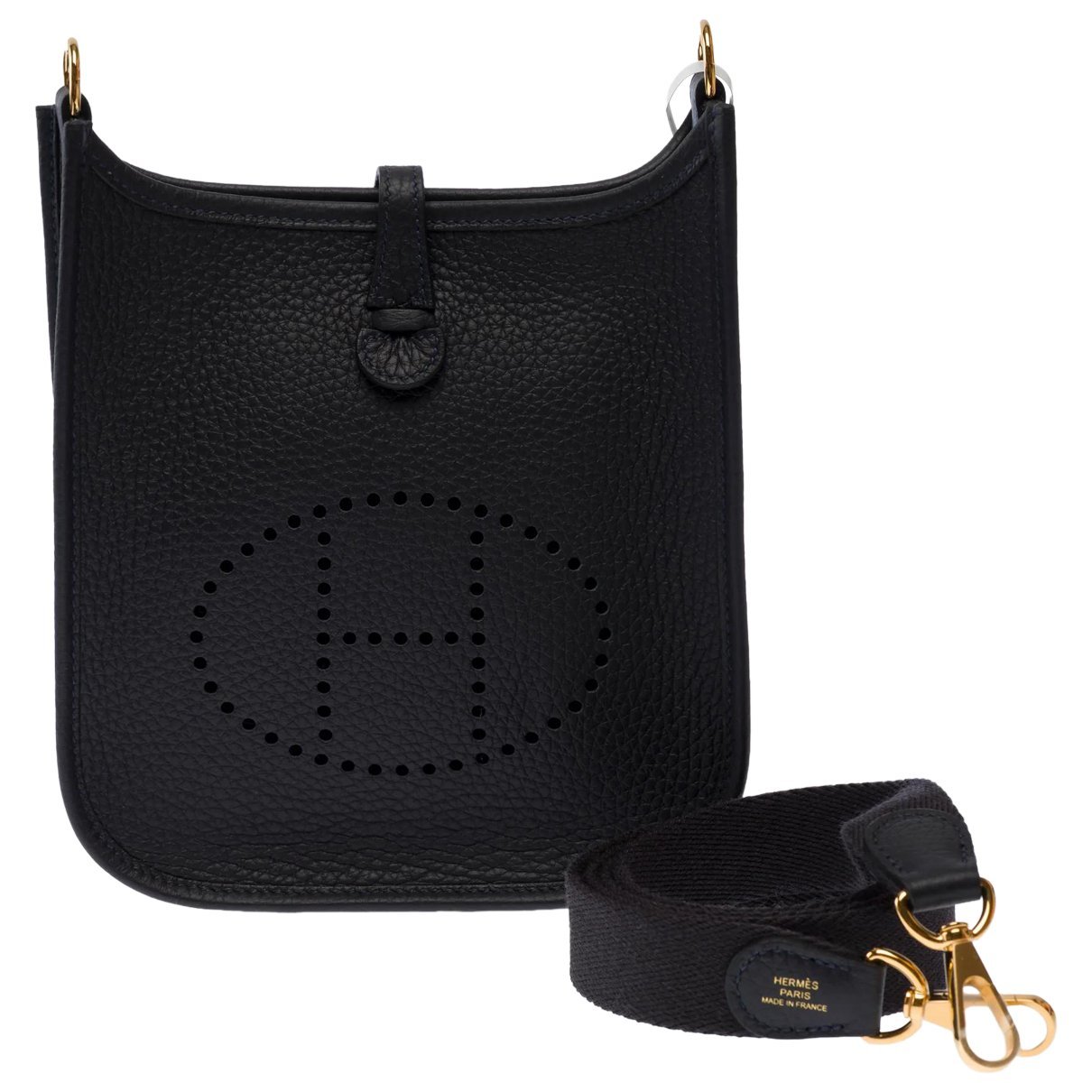 Mini Evelyne leather crossbody bag
