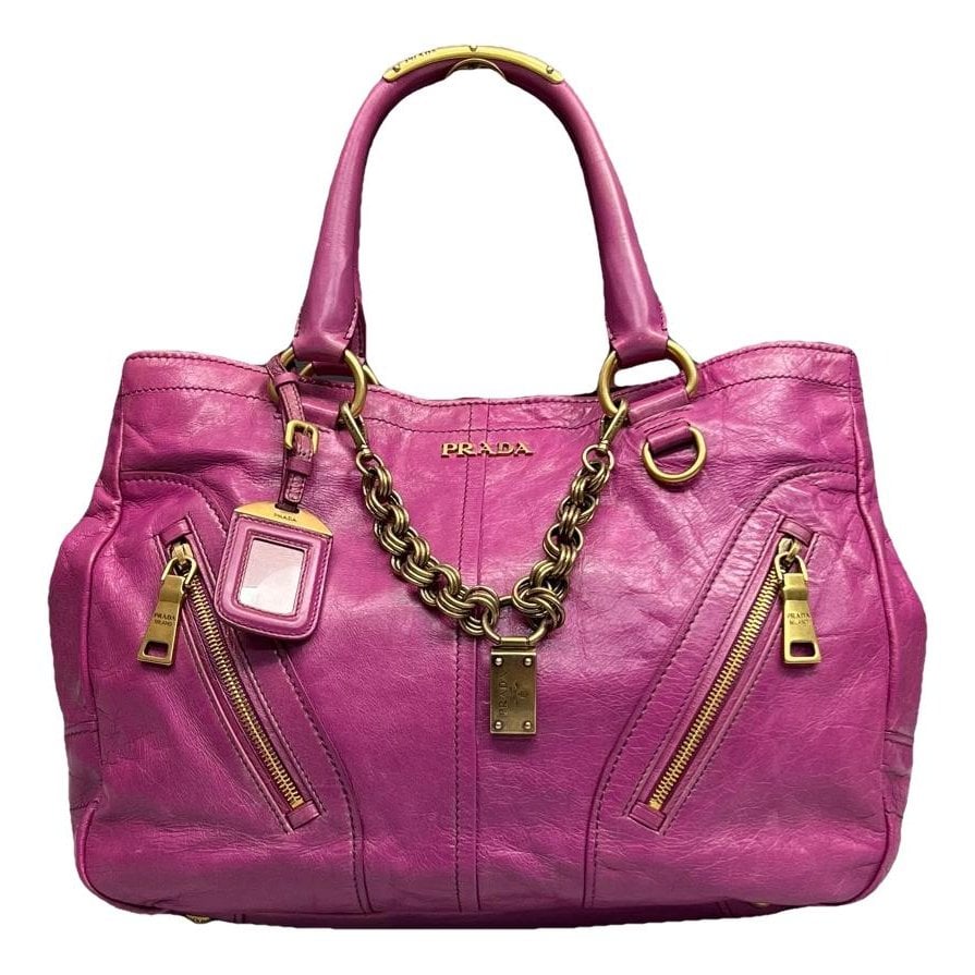 Leather handbag