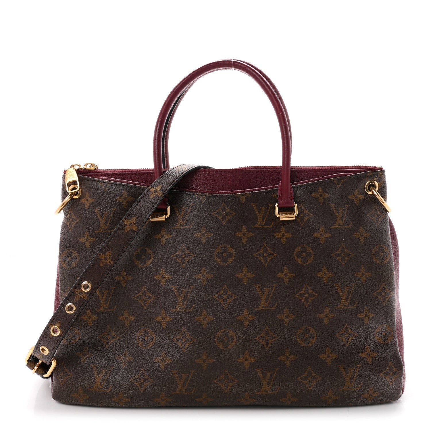 Louis Vuitton Monogram Pallas Full Raisin