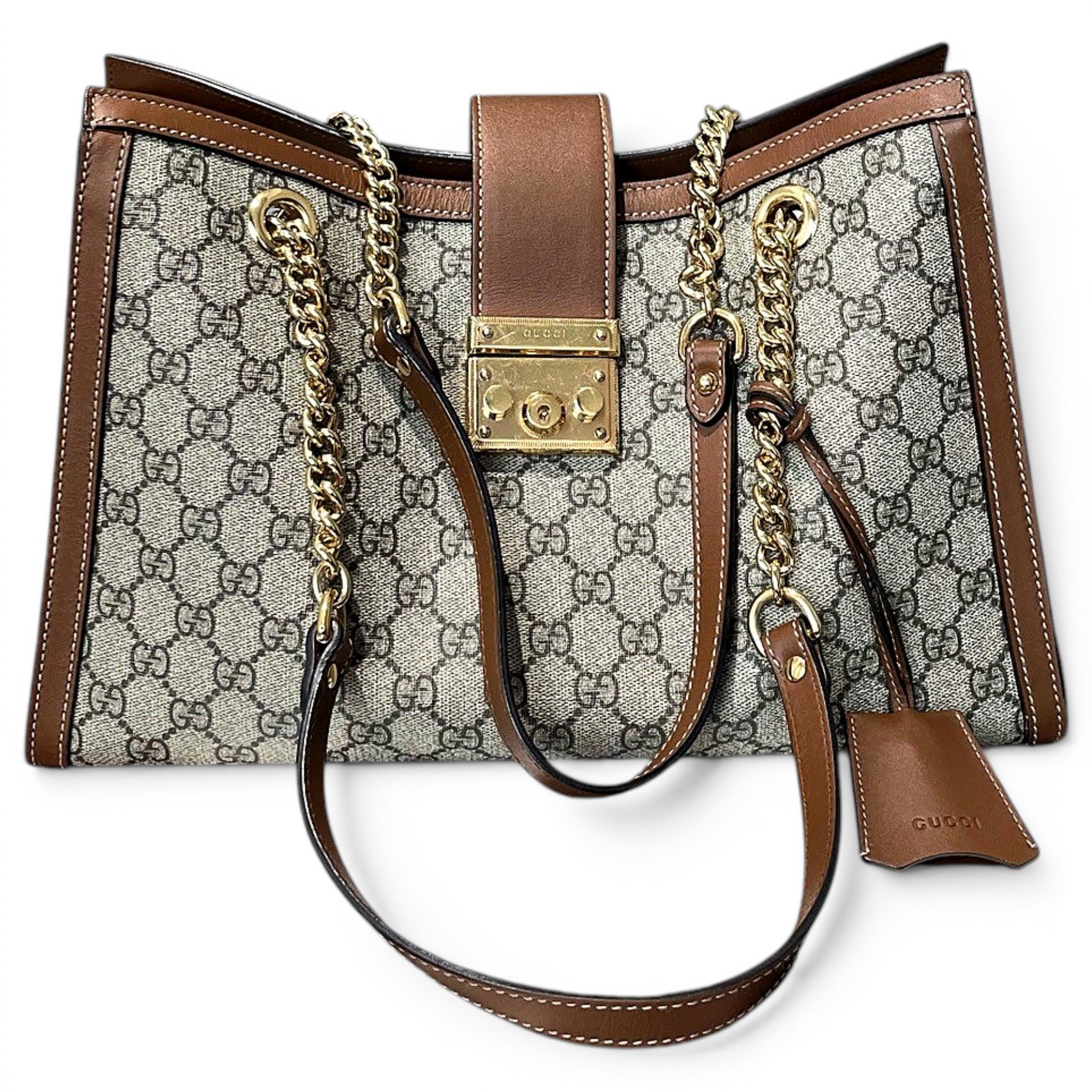Gucci Padlock leather handbag