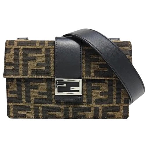 Baguette cloth crossbody bag