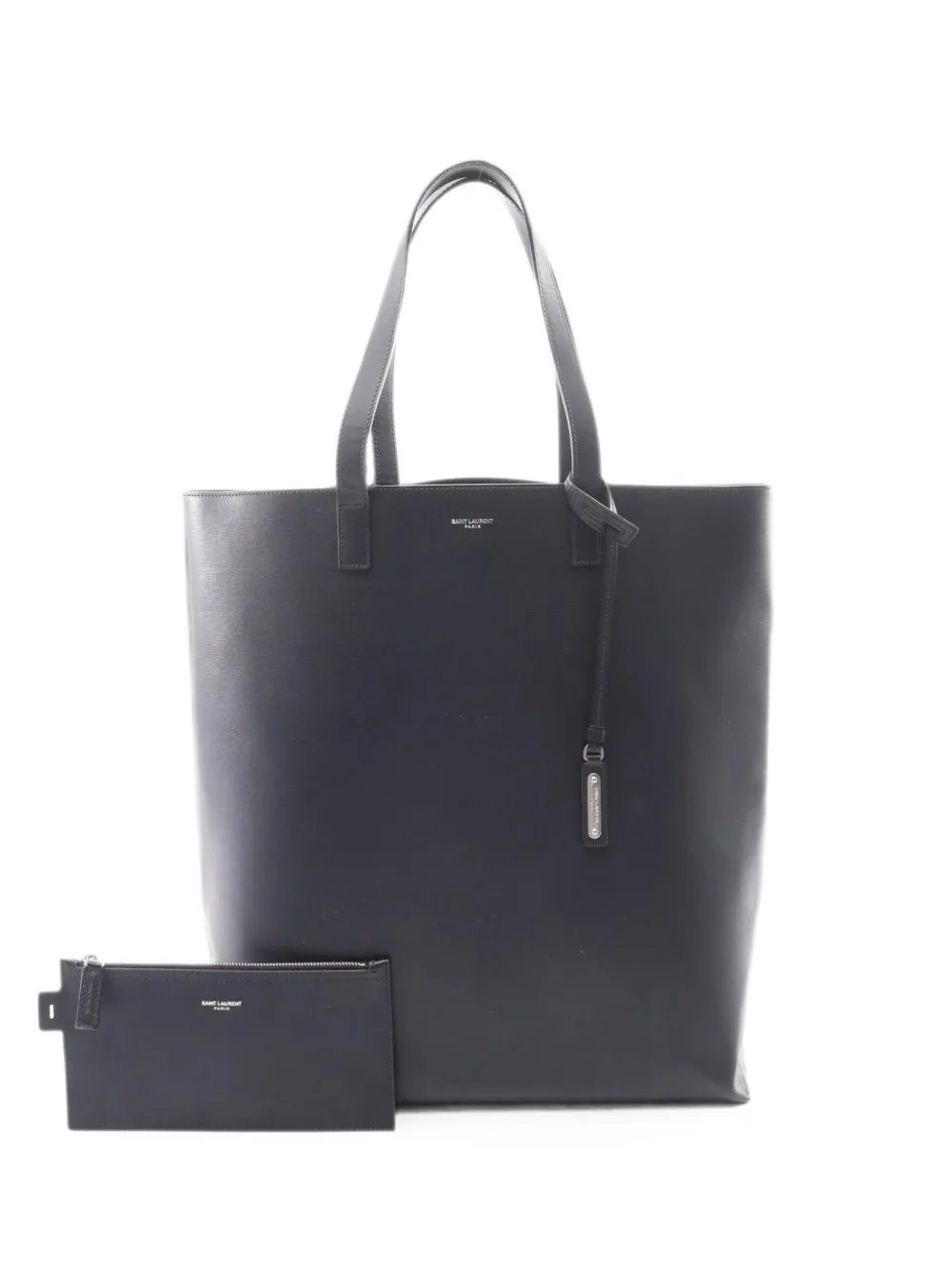 2010s leather tote bag