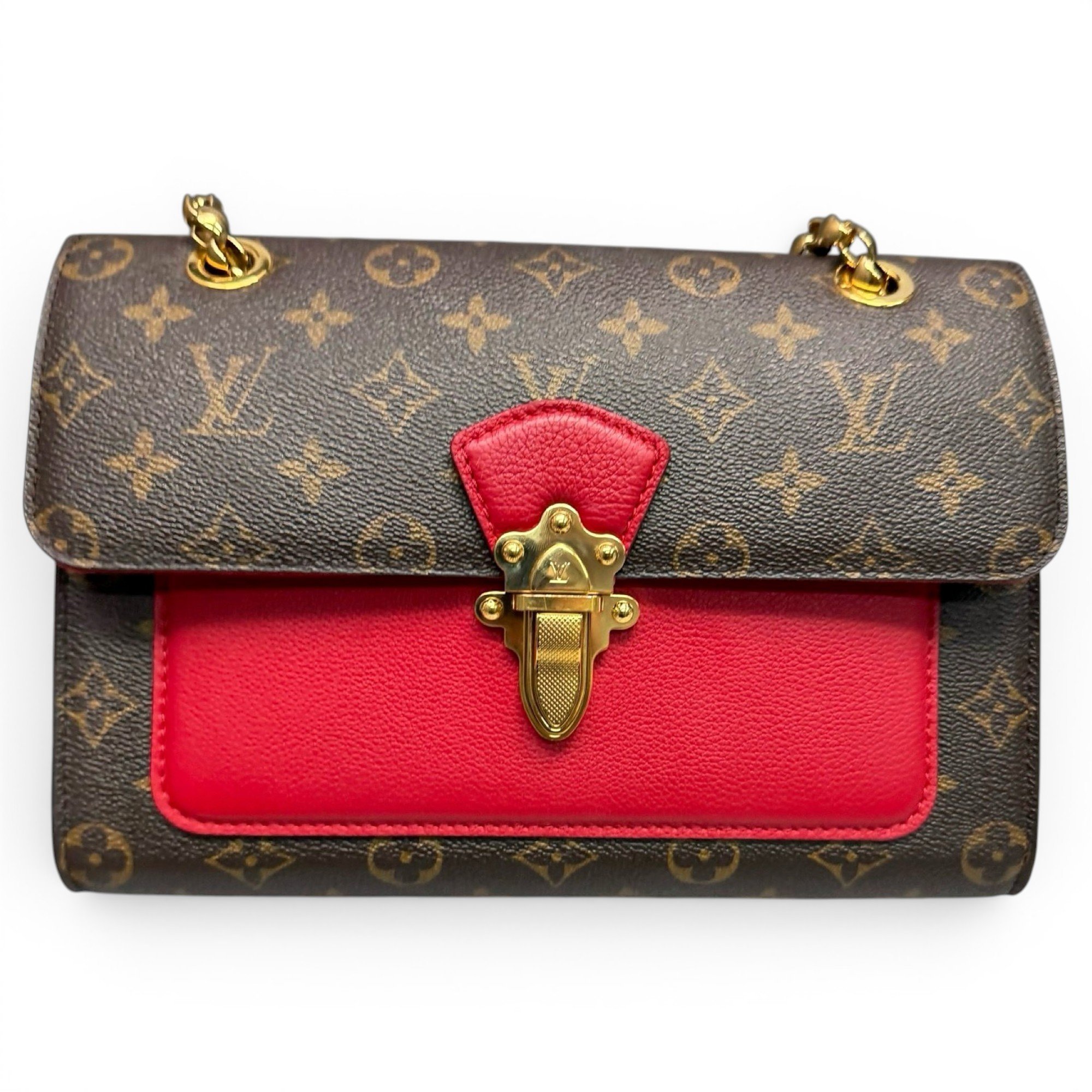Victoire leather handbag