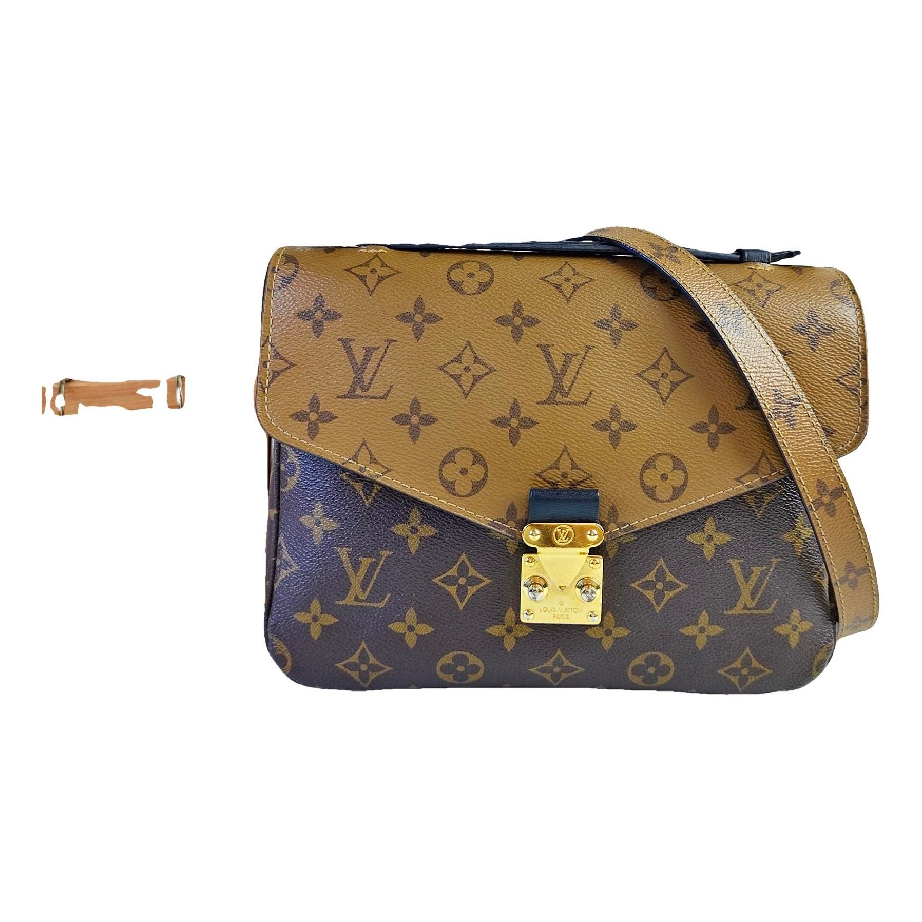 Metis leather handbag