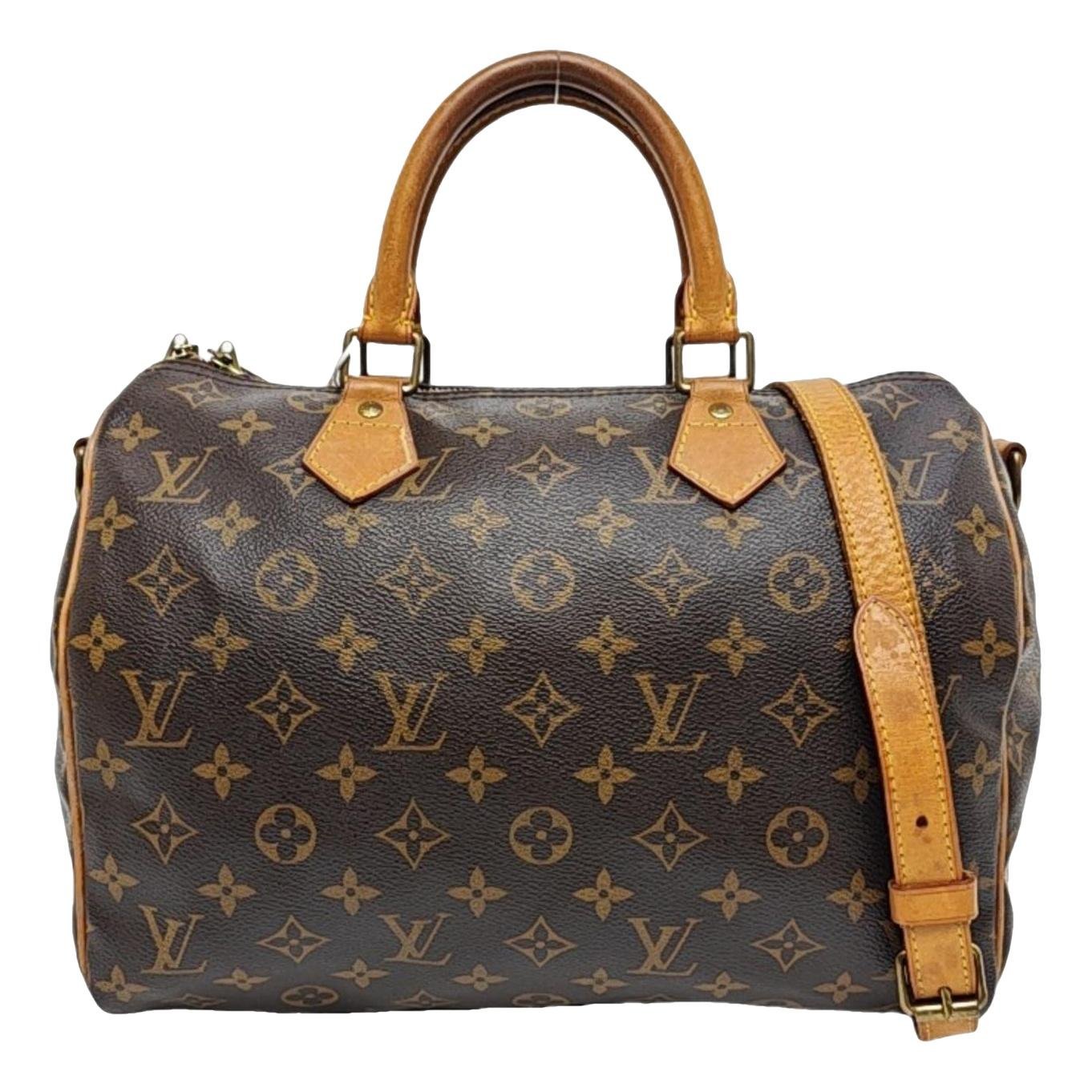 Nano Speedy / Mini HL leather handbag