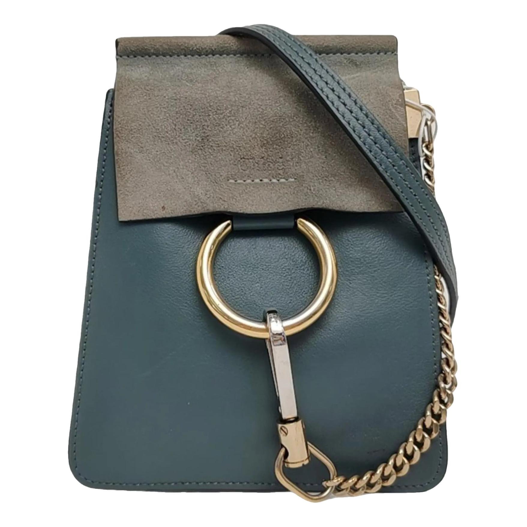 Faye leather handbag