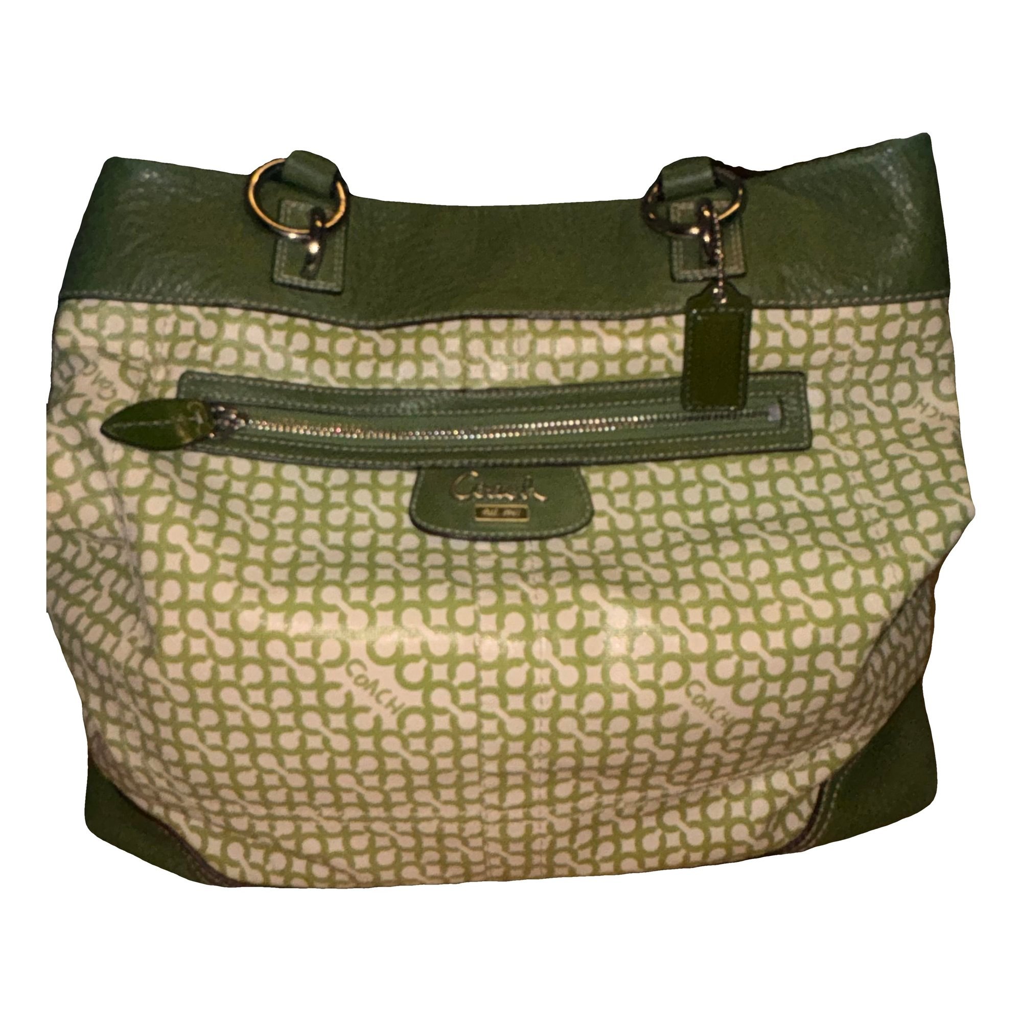Leather tote