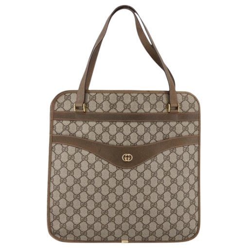 Leather tote