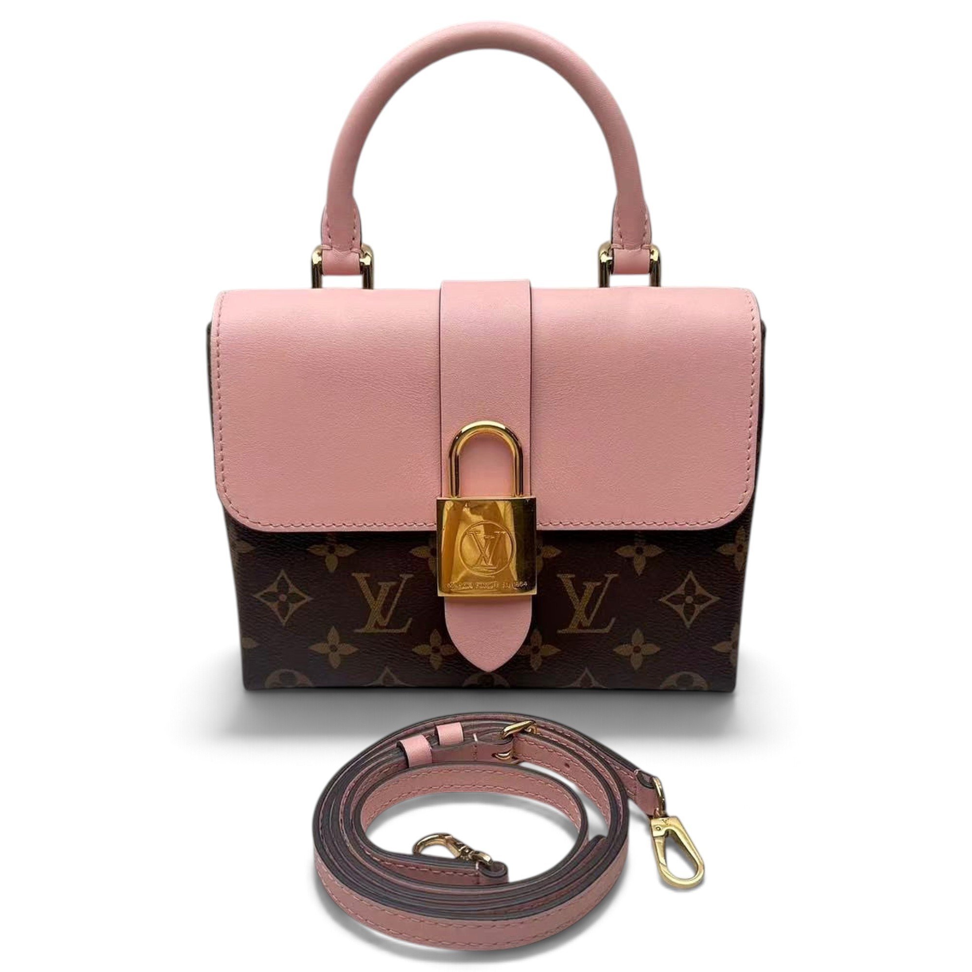 Louis Vuitton Locky BB leather handbag