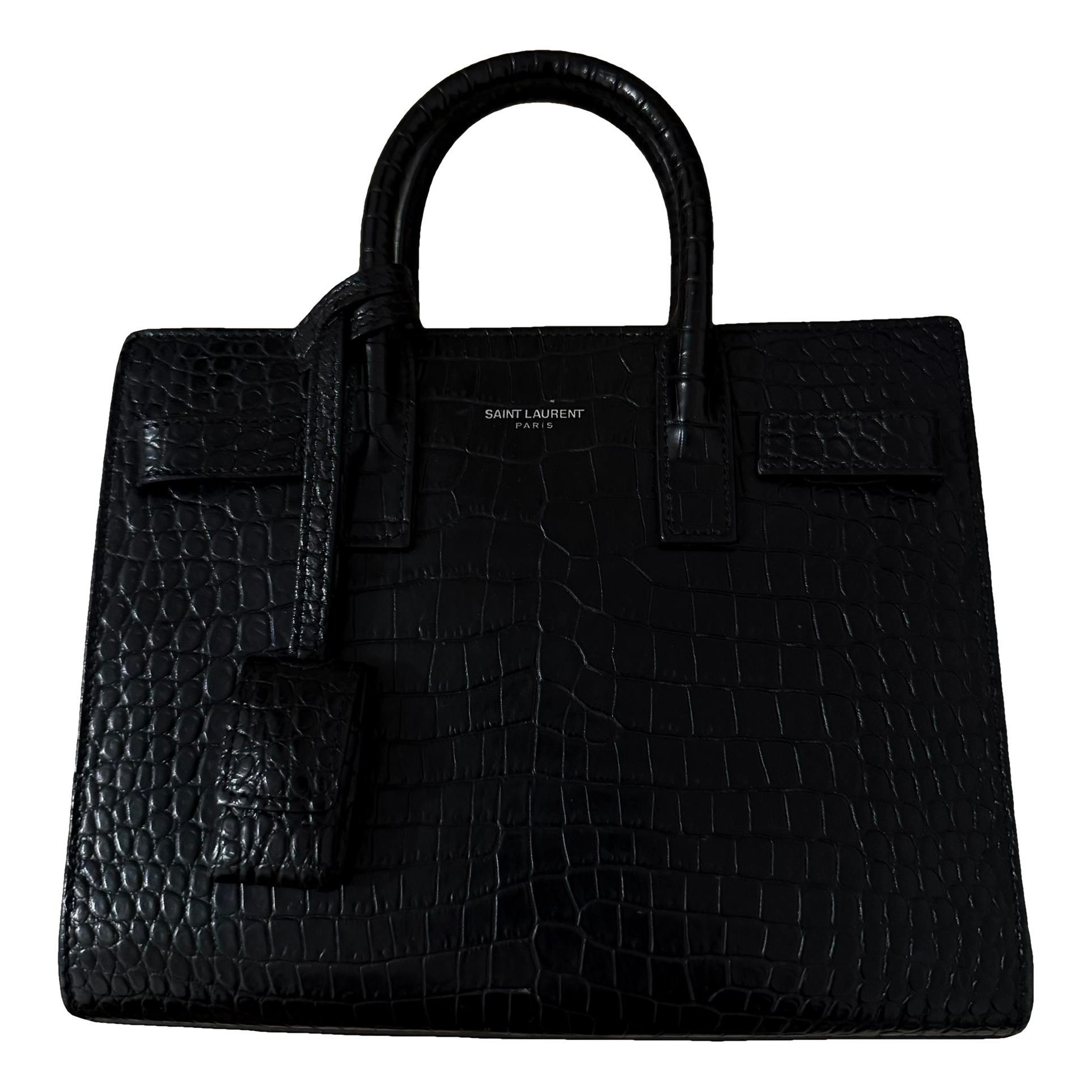Sac de Jour leather tote