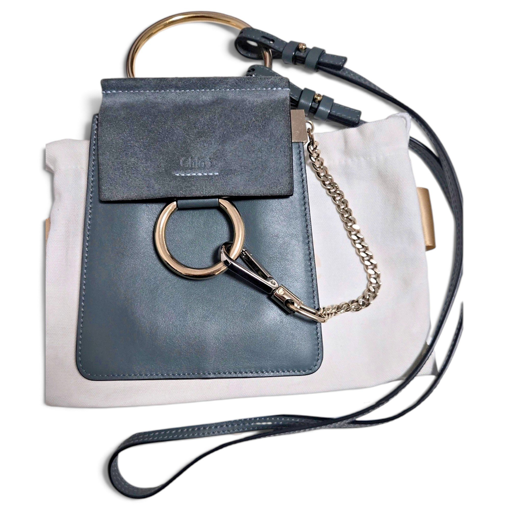 Faye leather crossbody bag