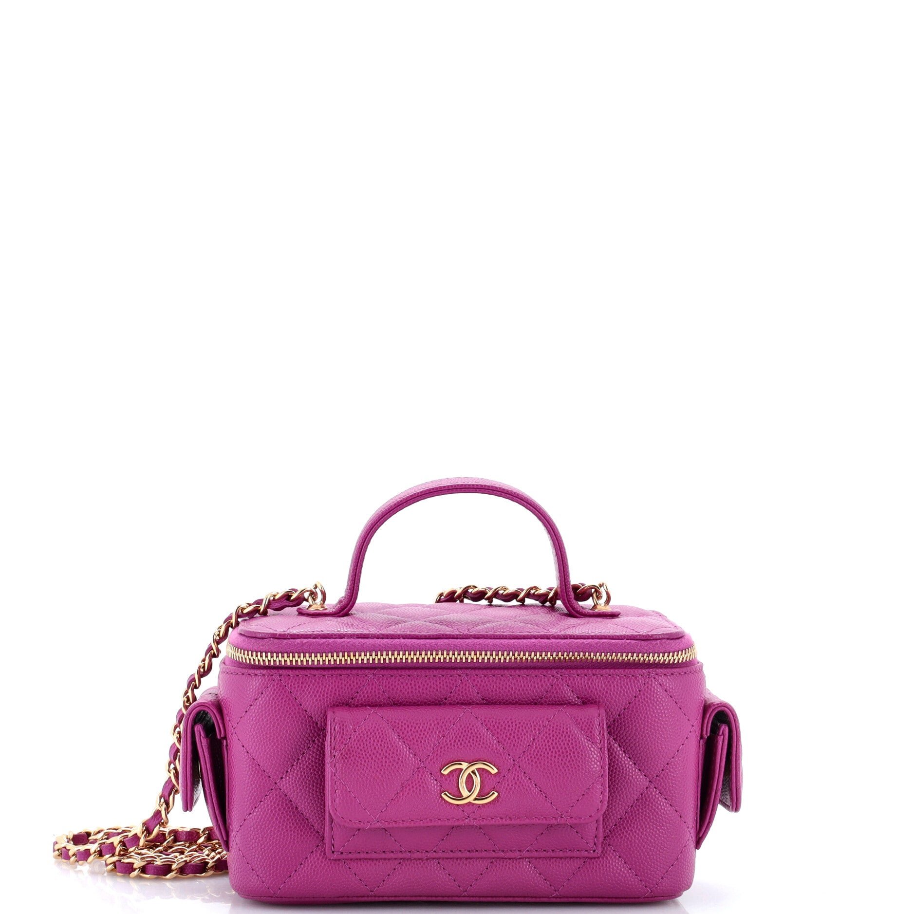 Quilted Polly Pocket Top Vanity Quilted Caviar East West