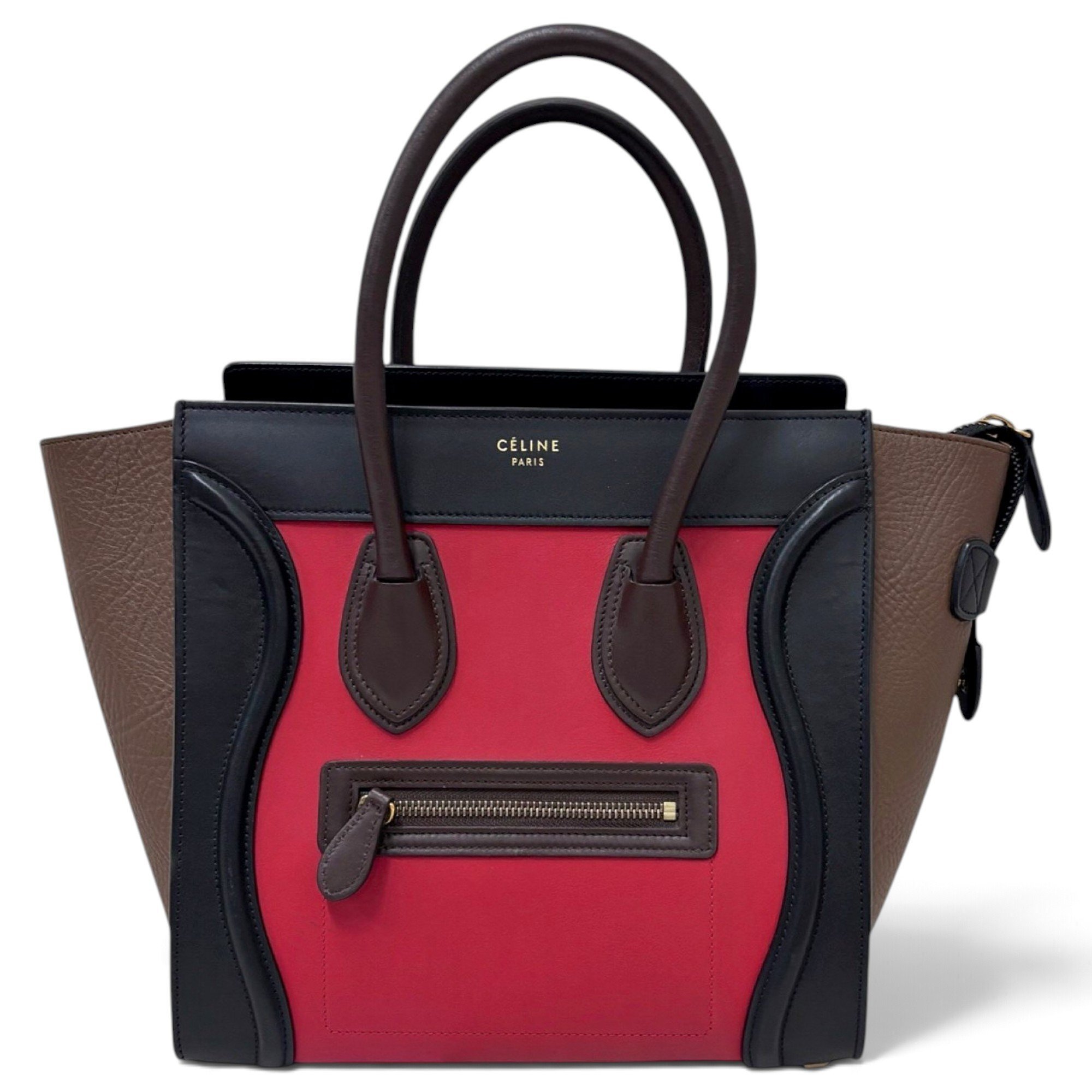 Luggage leather tote