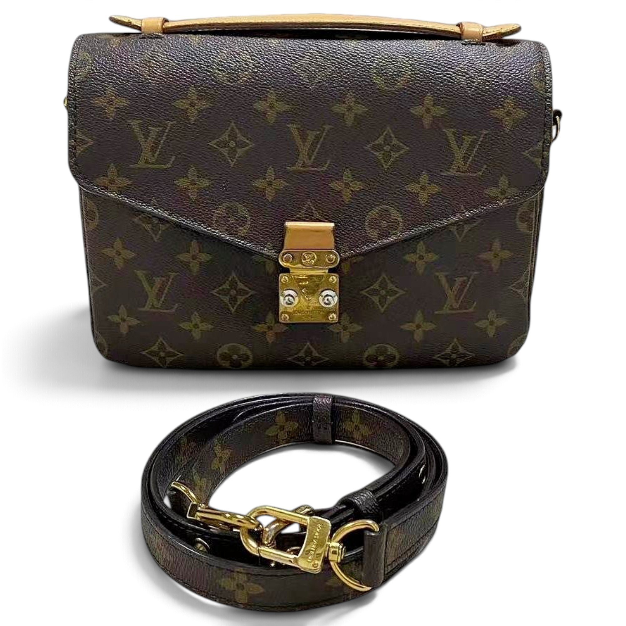 Metis leather crossbody bag
