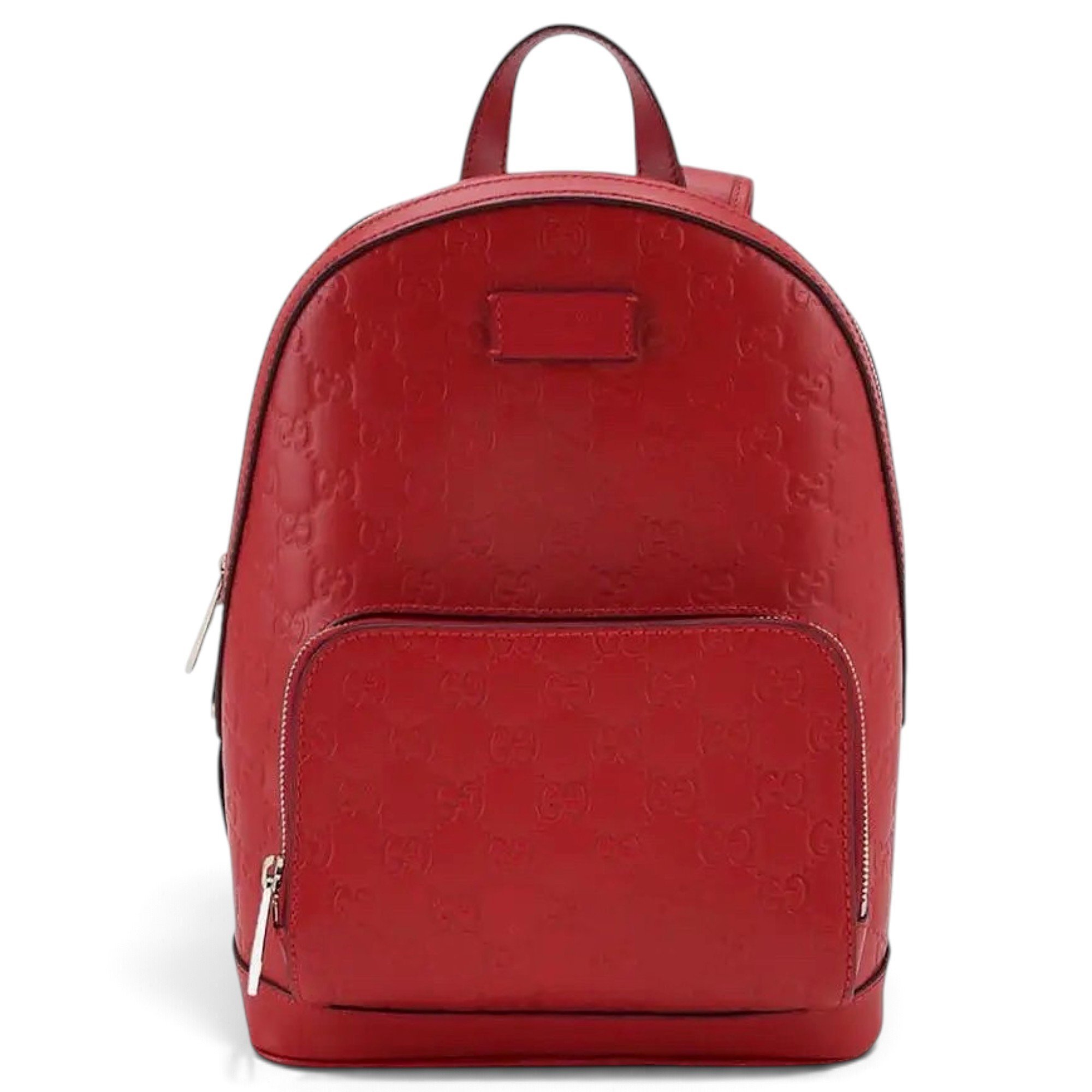 Leather backpack