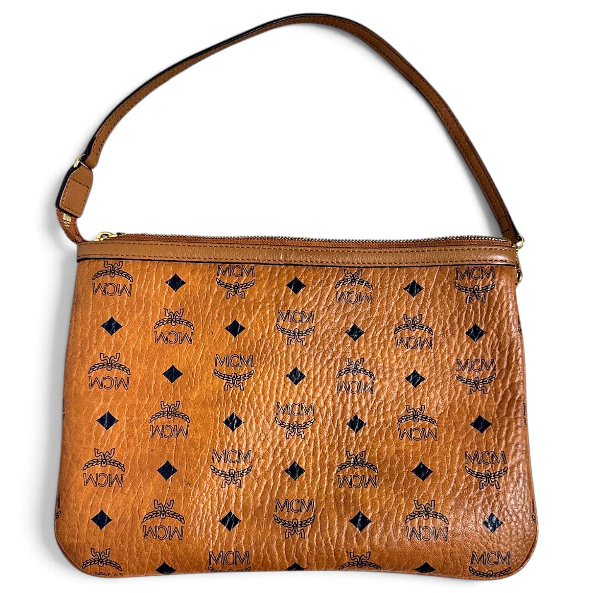 Leather tote