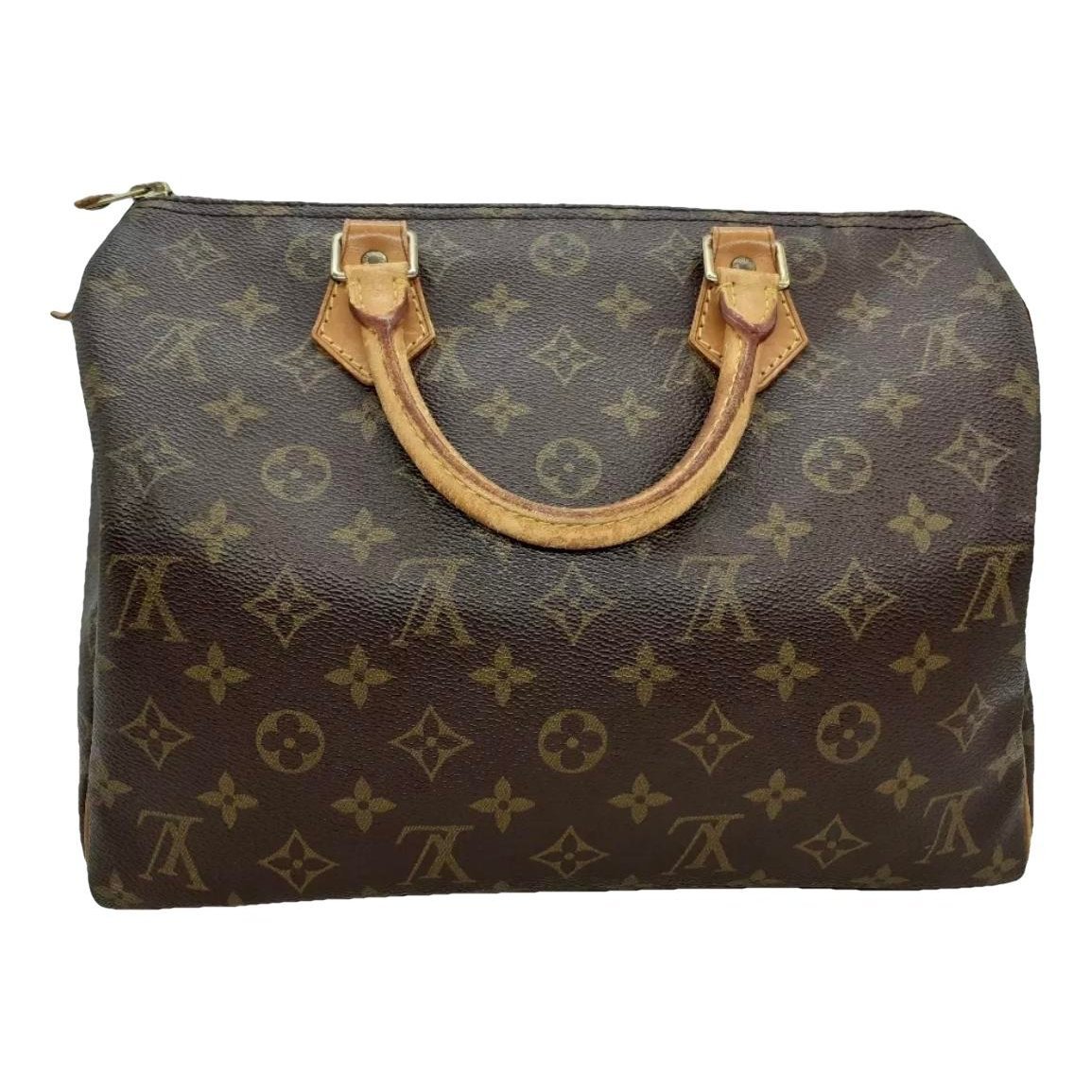 Speedy leather handbag