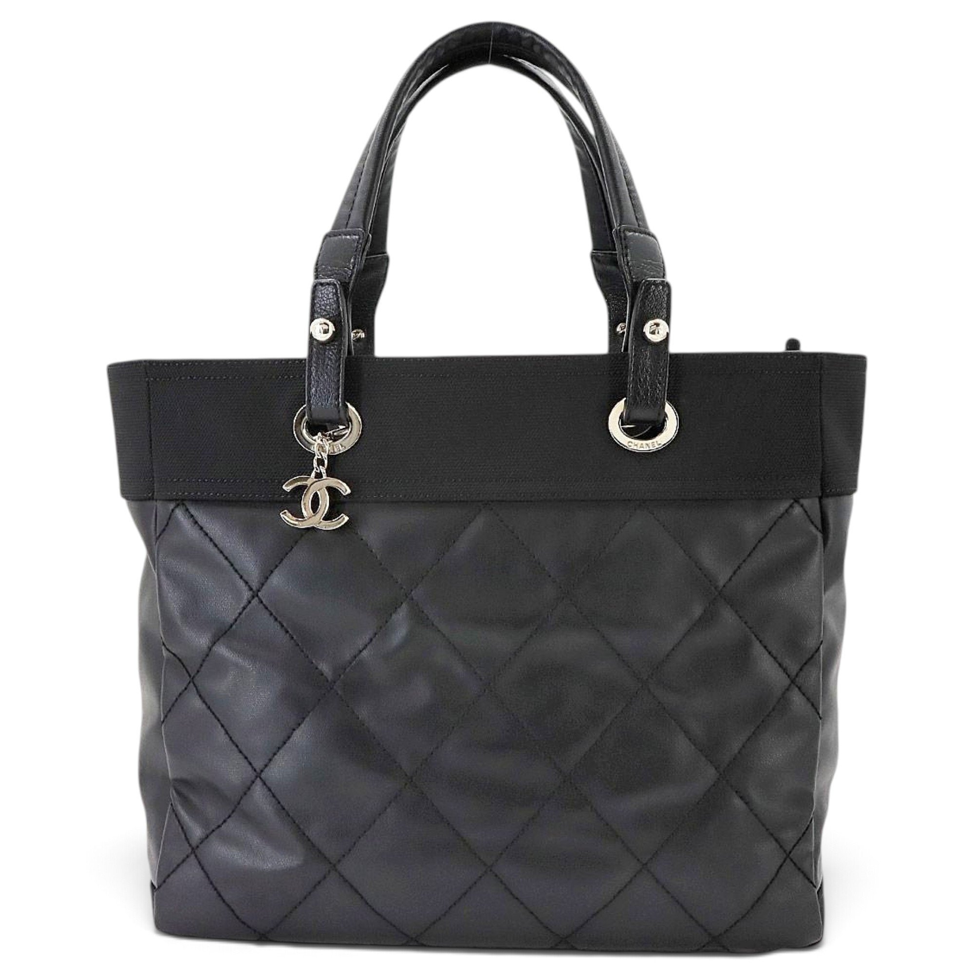 Leather tote