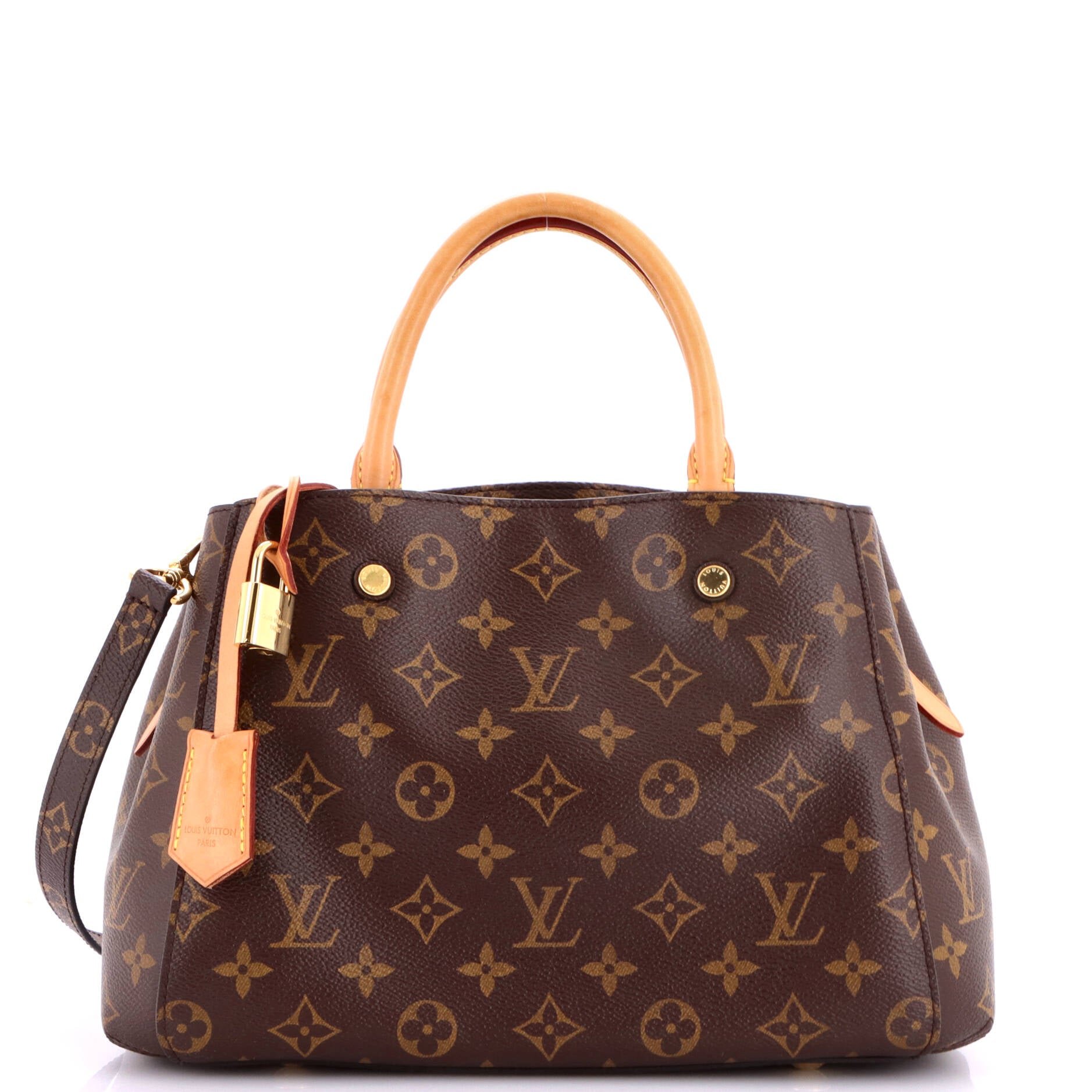 Montaigne Handbag Monogram Canvas BB