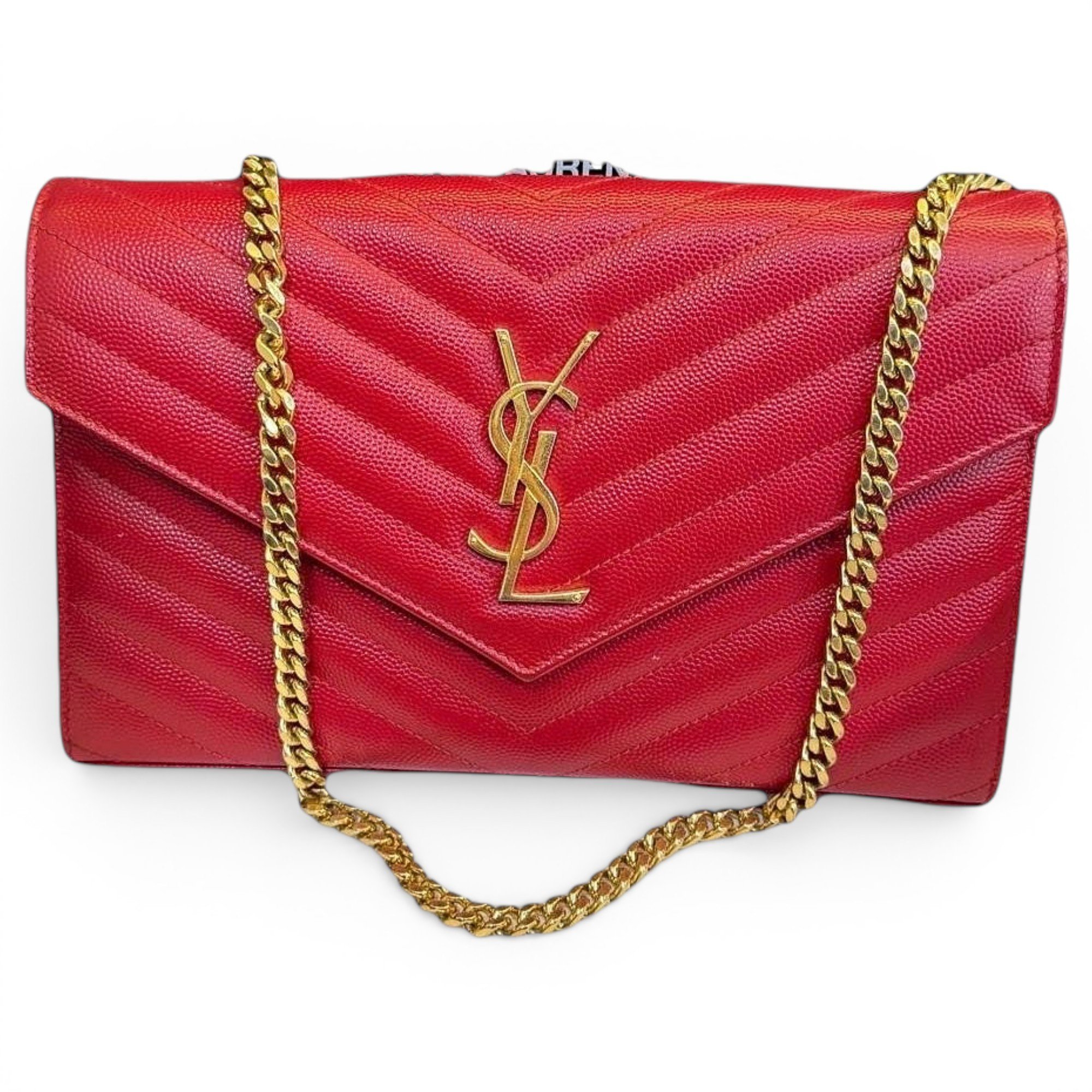 Portefeuille enveloppe leather handbag