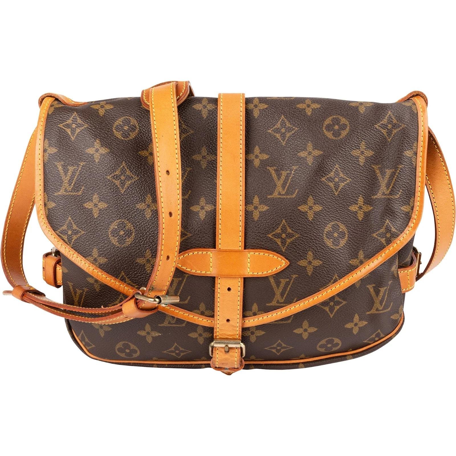 Saumur leather crossbody bag