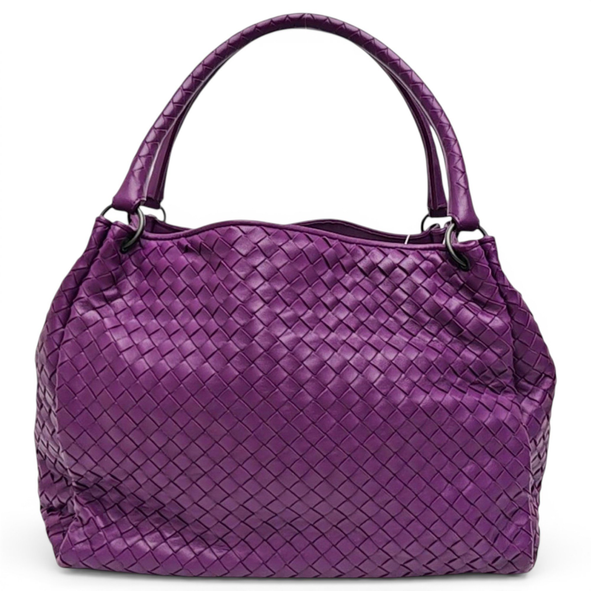 Parachute leather handbag