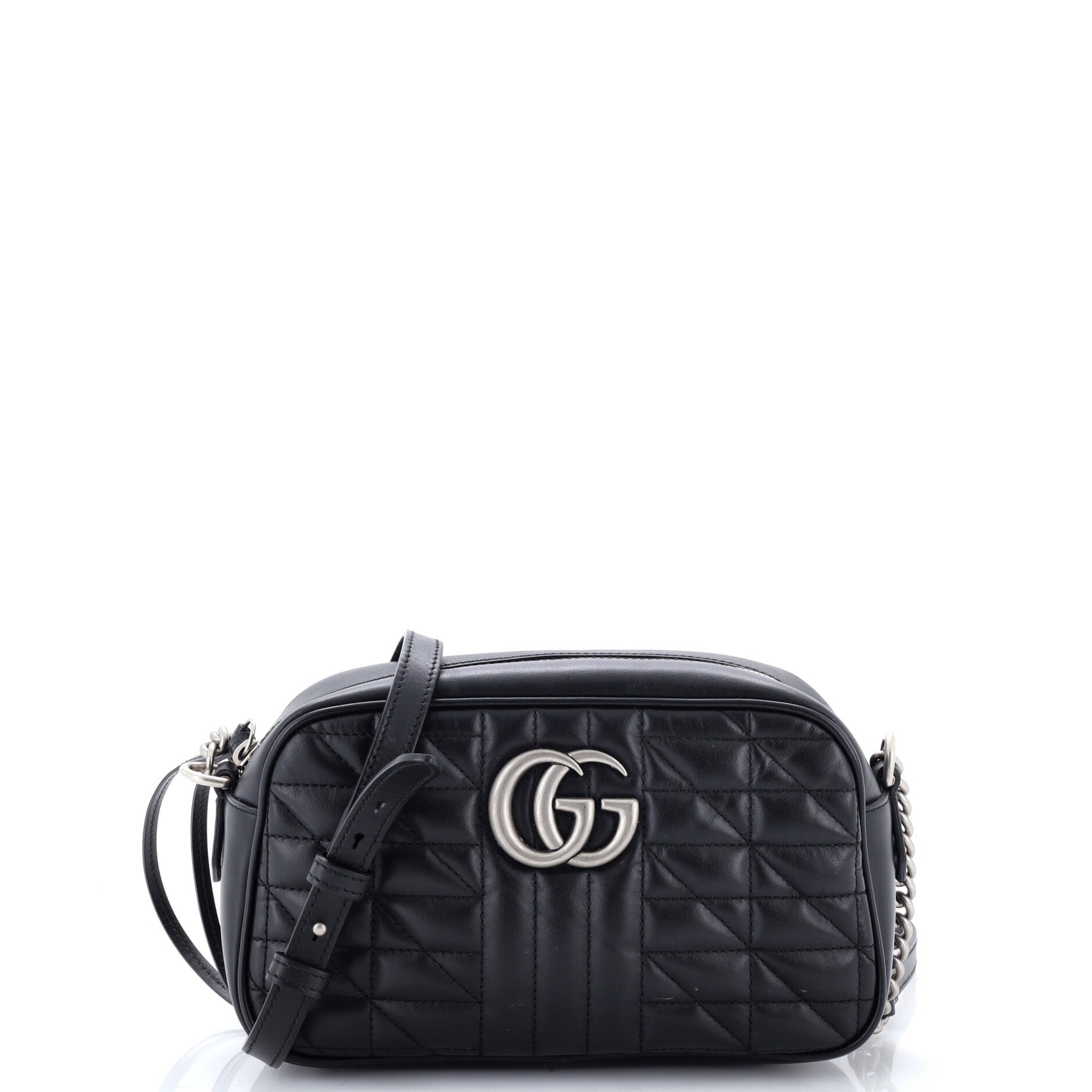 GG Marmont Shoulder Bag Mixed Matelasse Leather Small