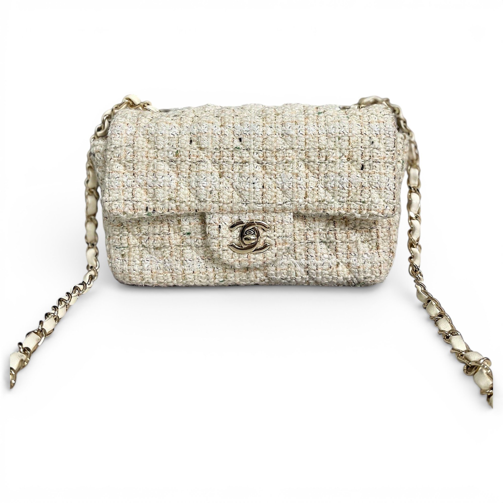 Timeless/Classique tweed crossbody bag