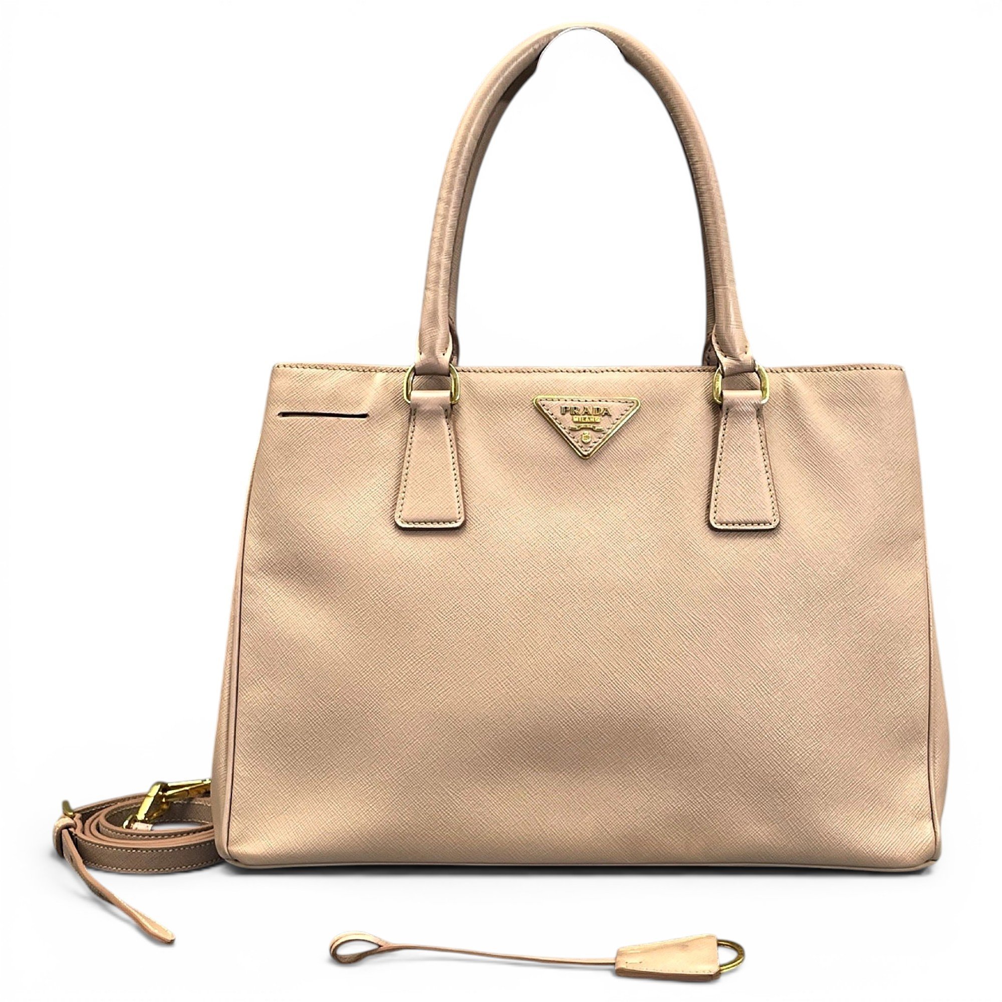 Galleria leather handbag