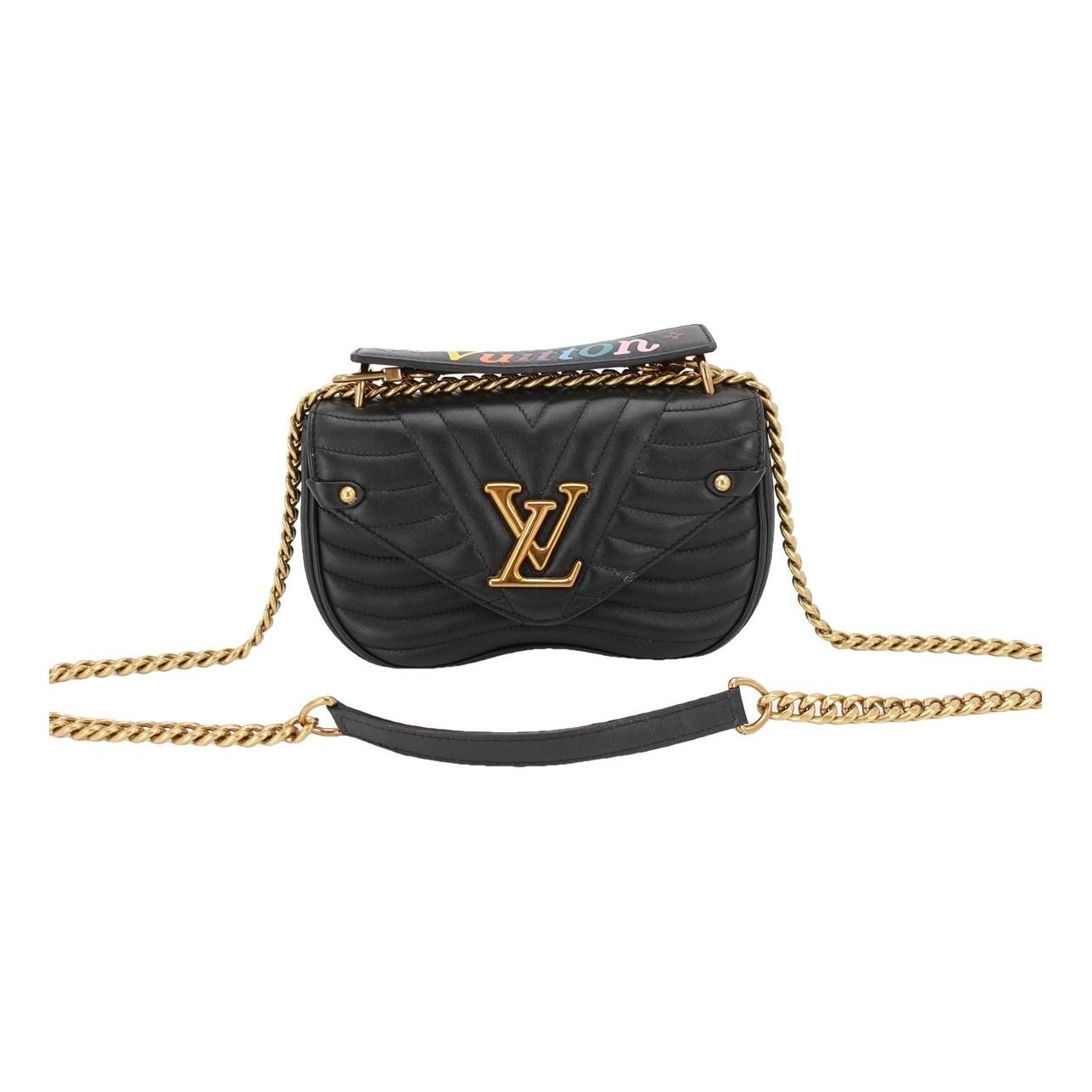 New Wave leather handbag