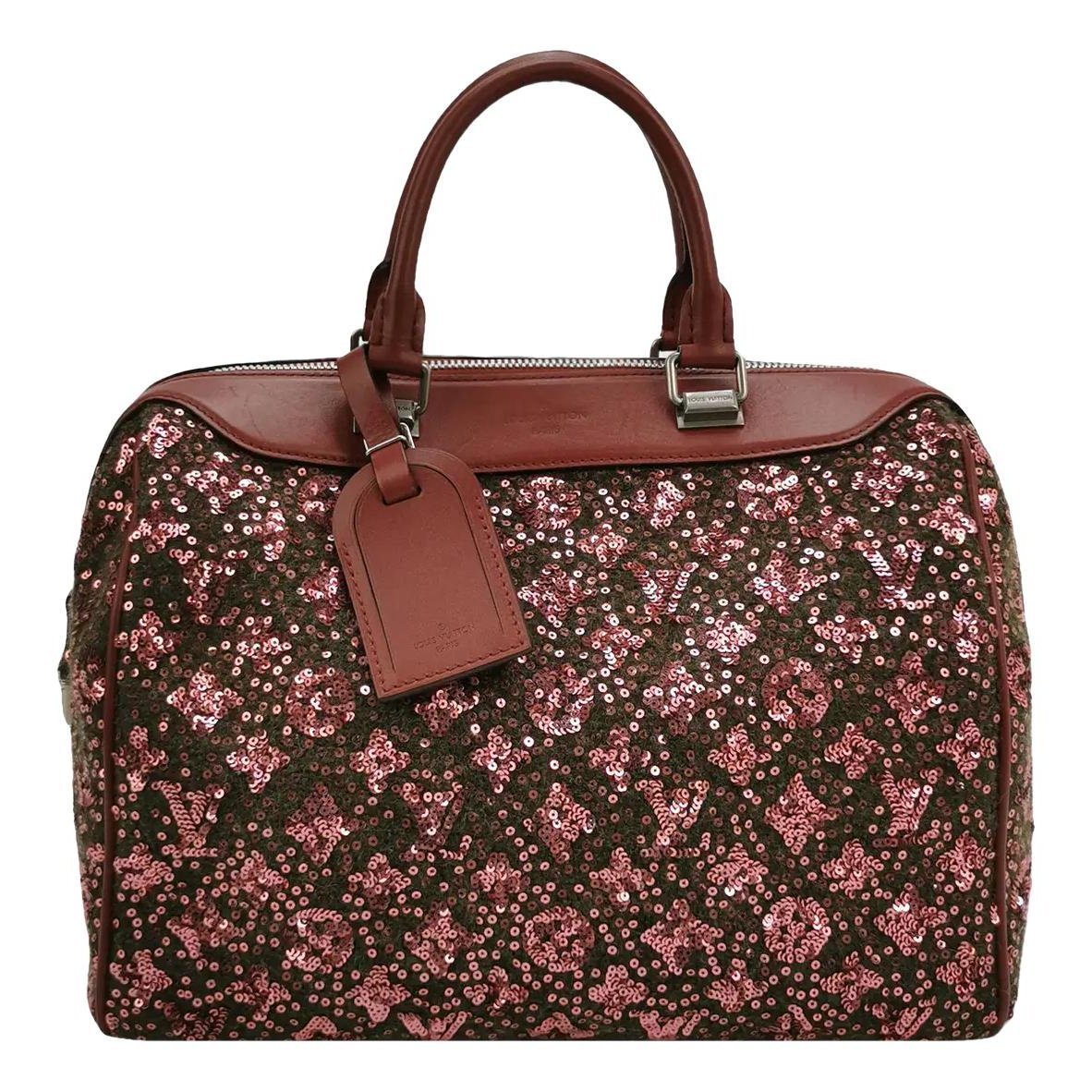 Speedy leather handbag