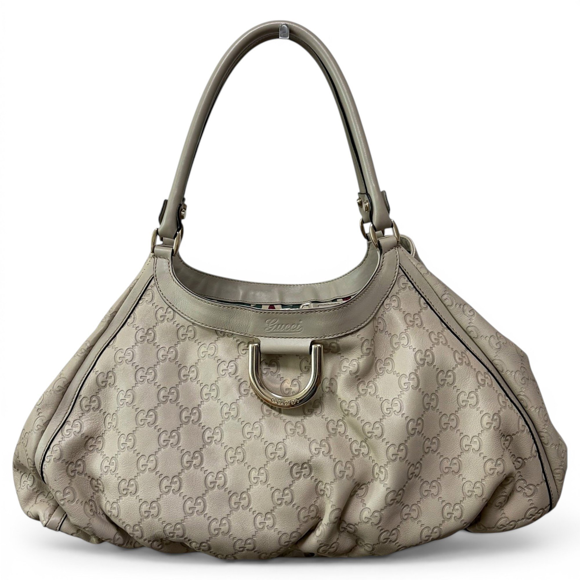 D-Ring leather handbag