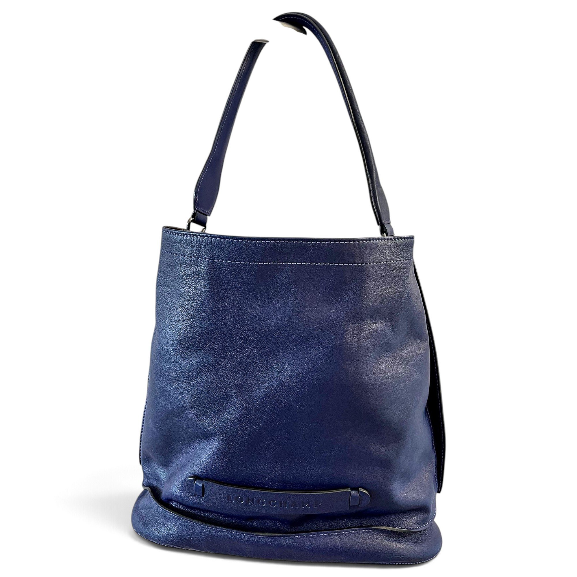 3D leather handbag