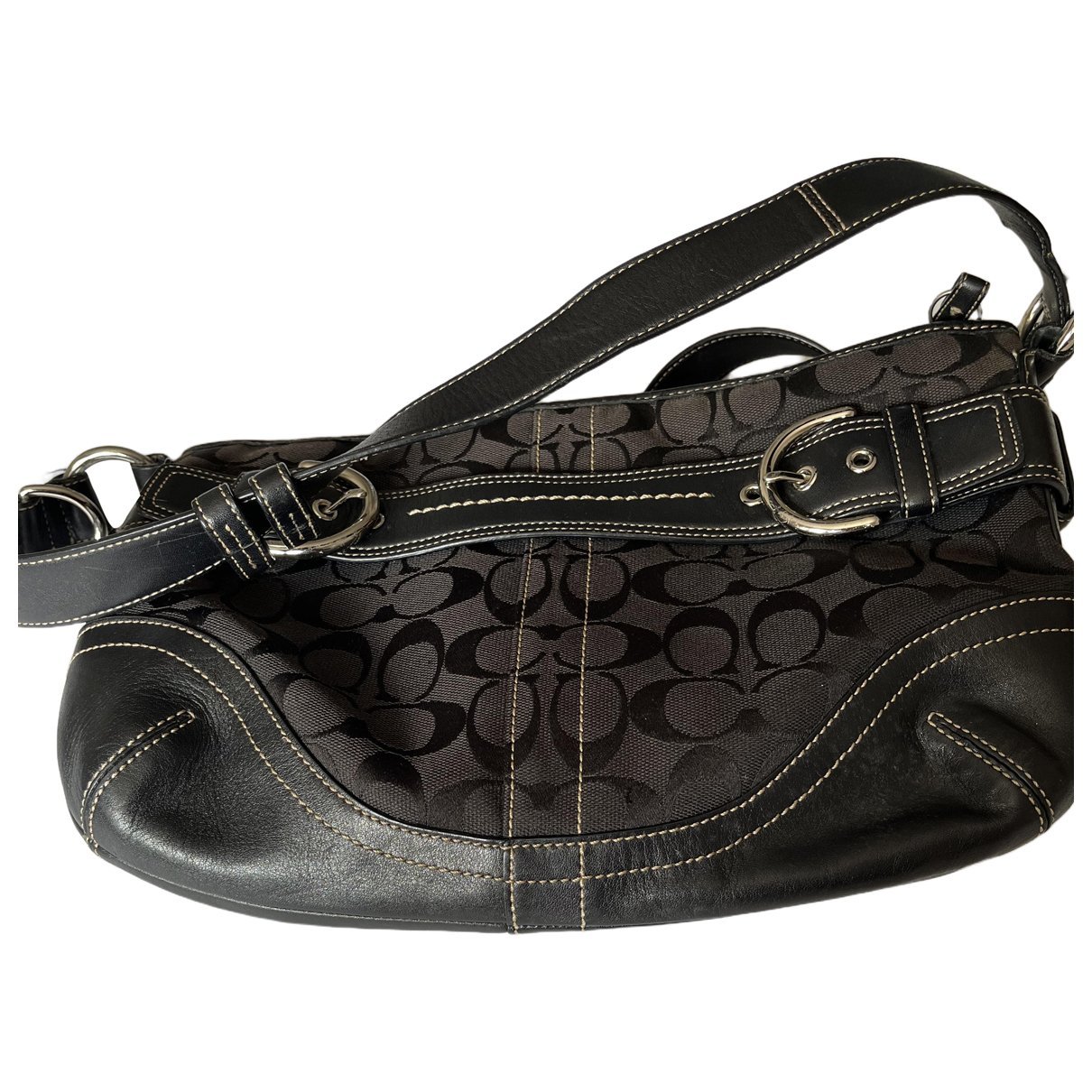Signature Sufflette cloth handbag