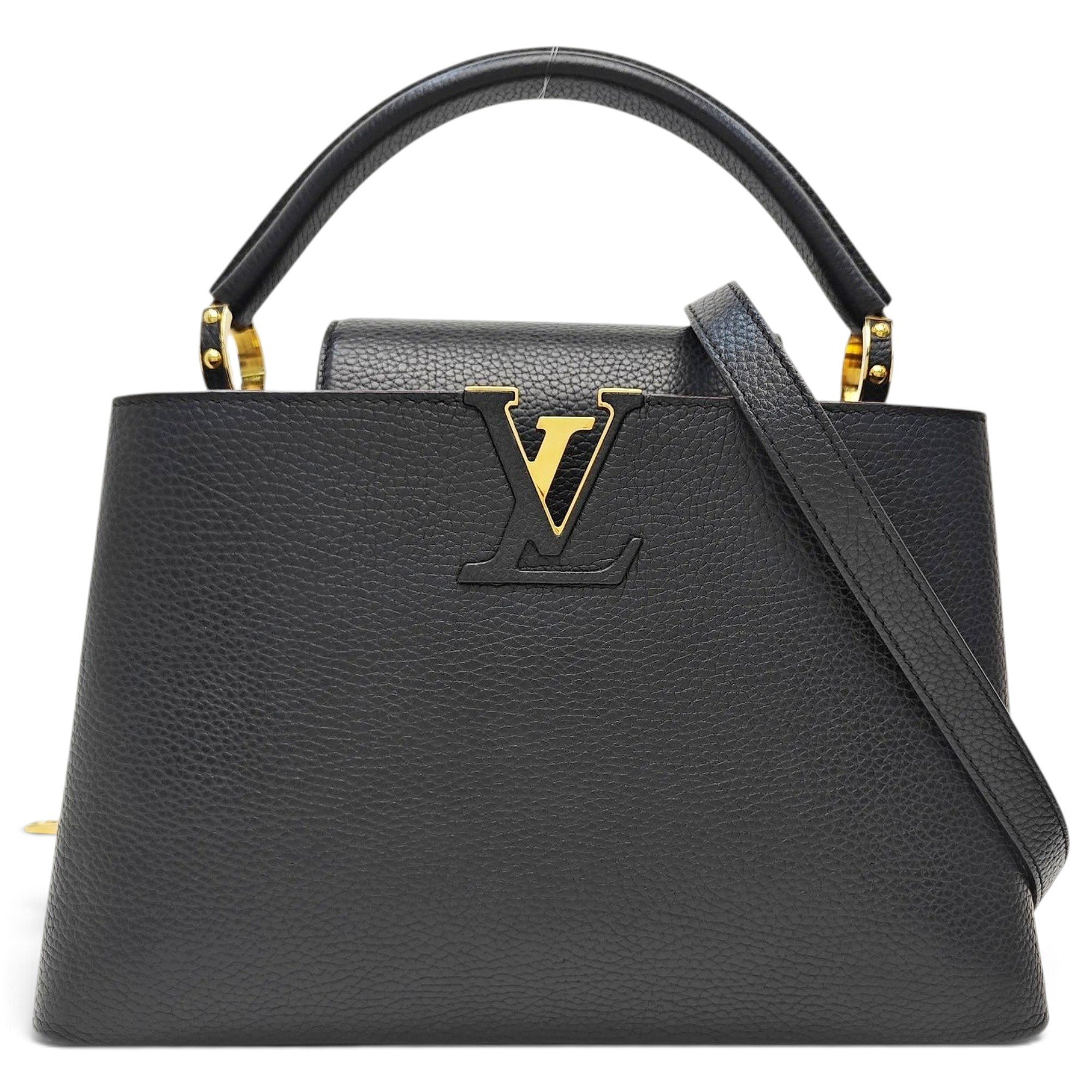 Capucines leather handbag