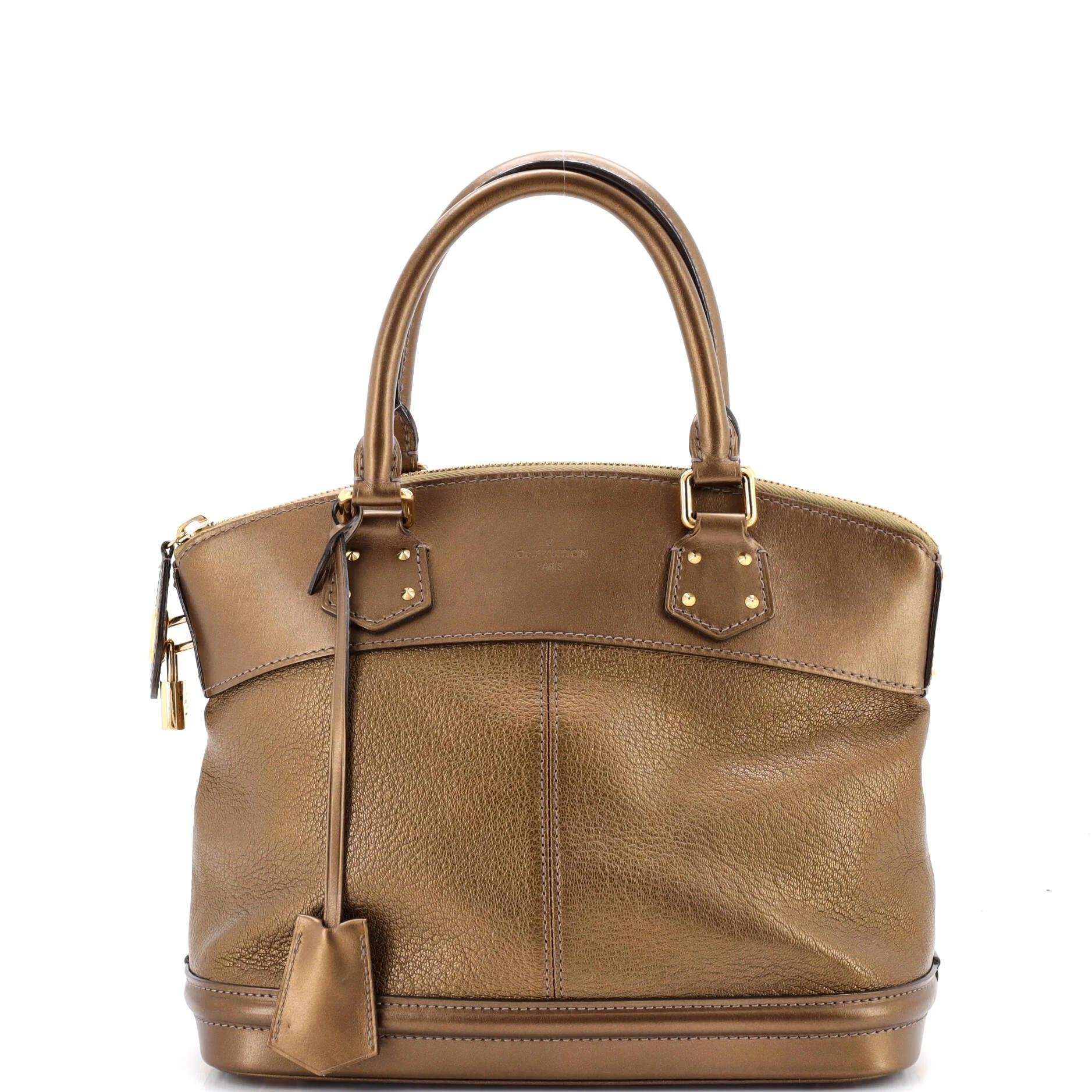 Leather tote
