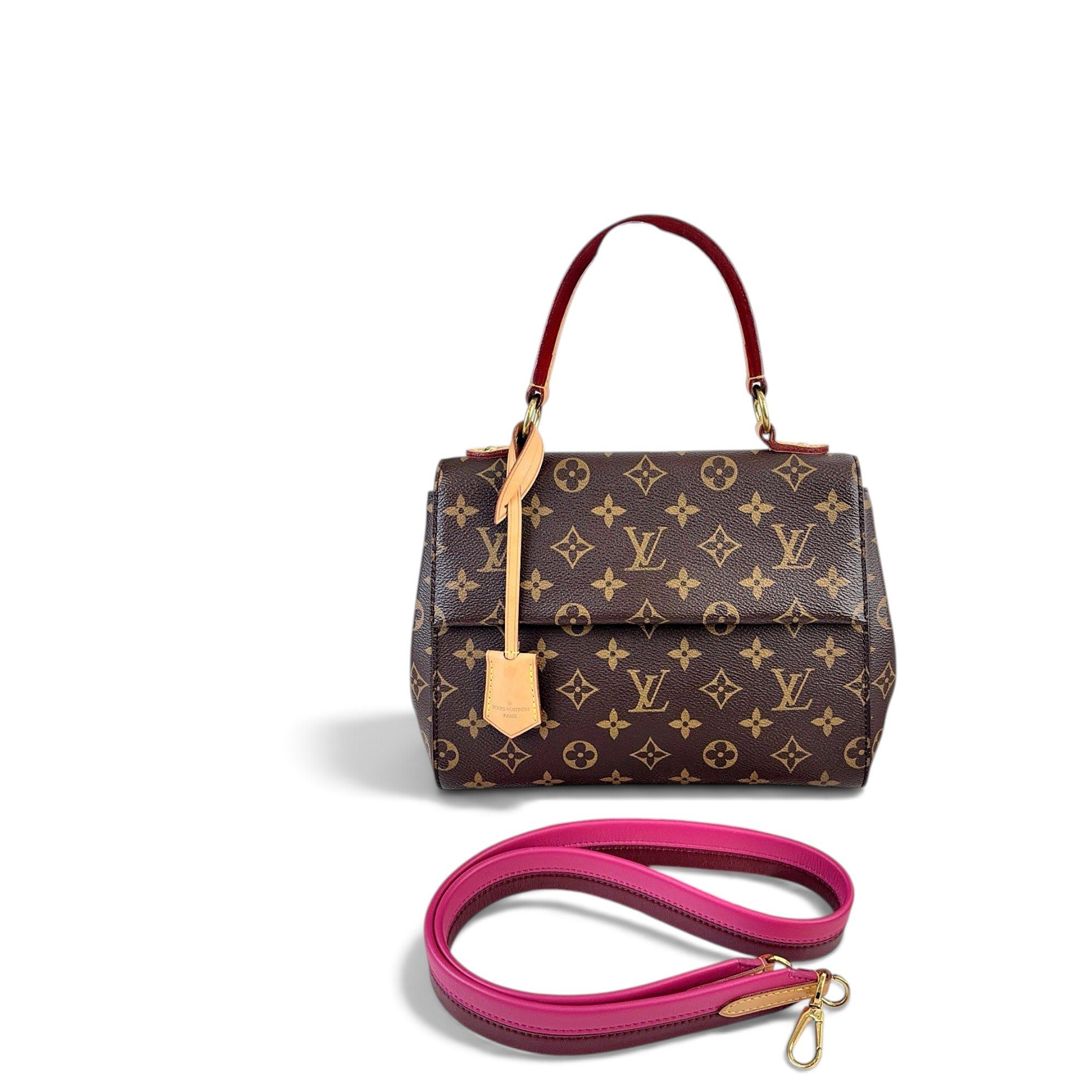 Cluny leather handbag
