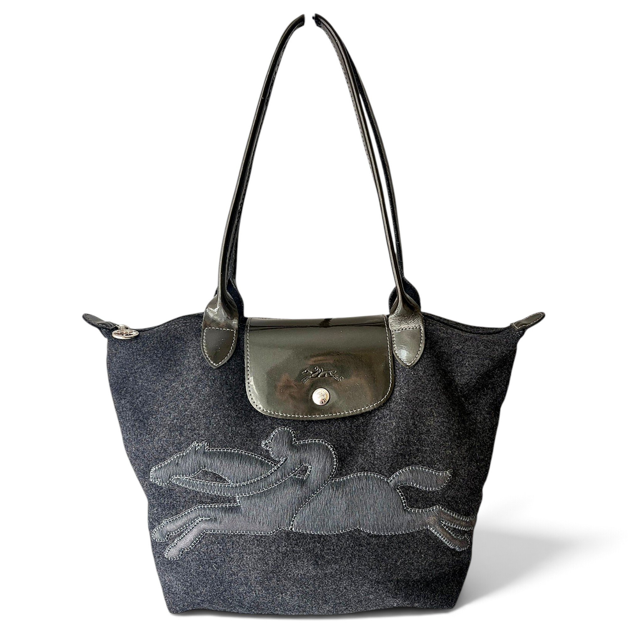 Wool handbag