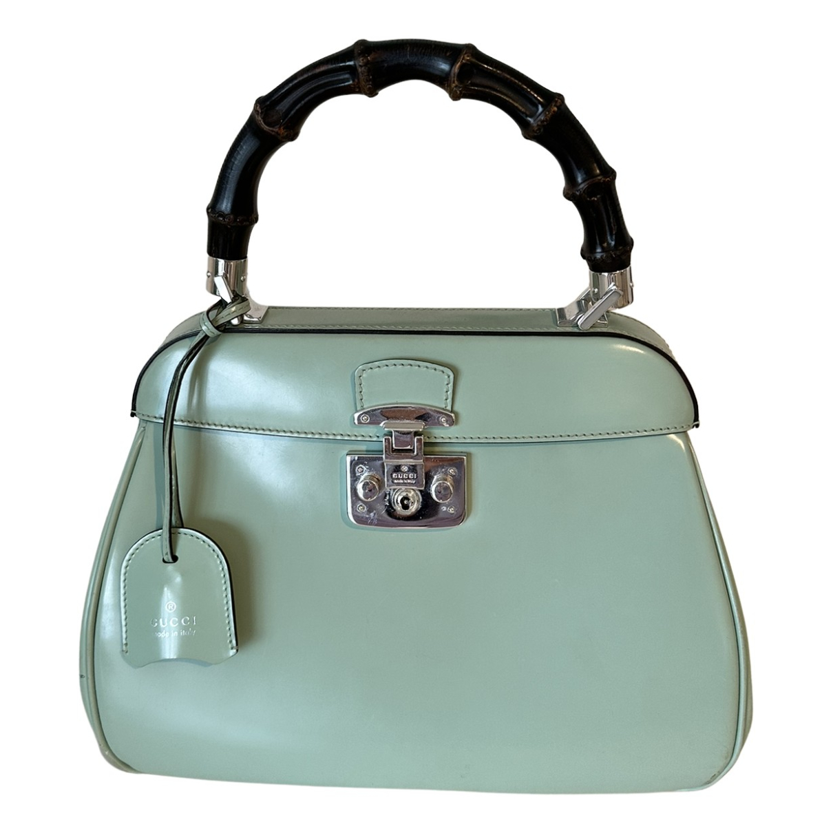 Lady Lock leather handbag