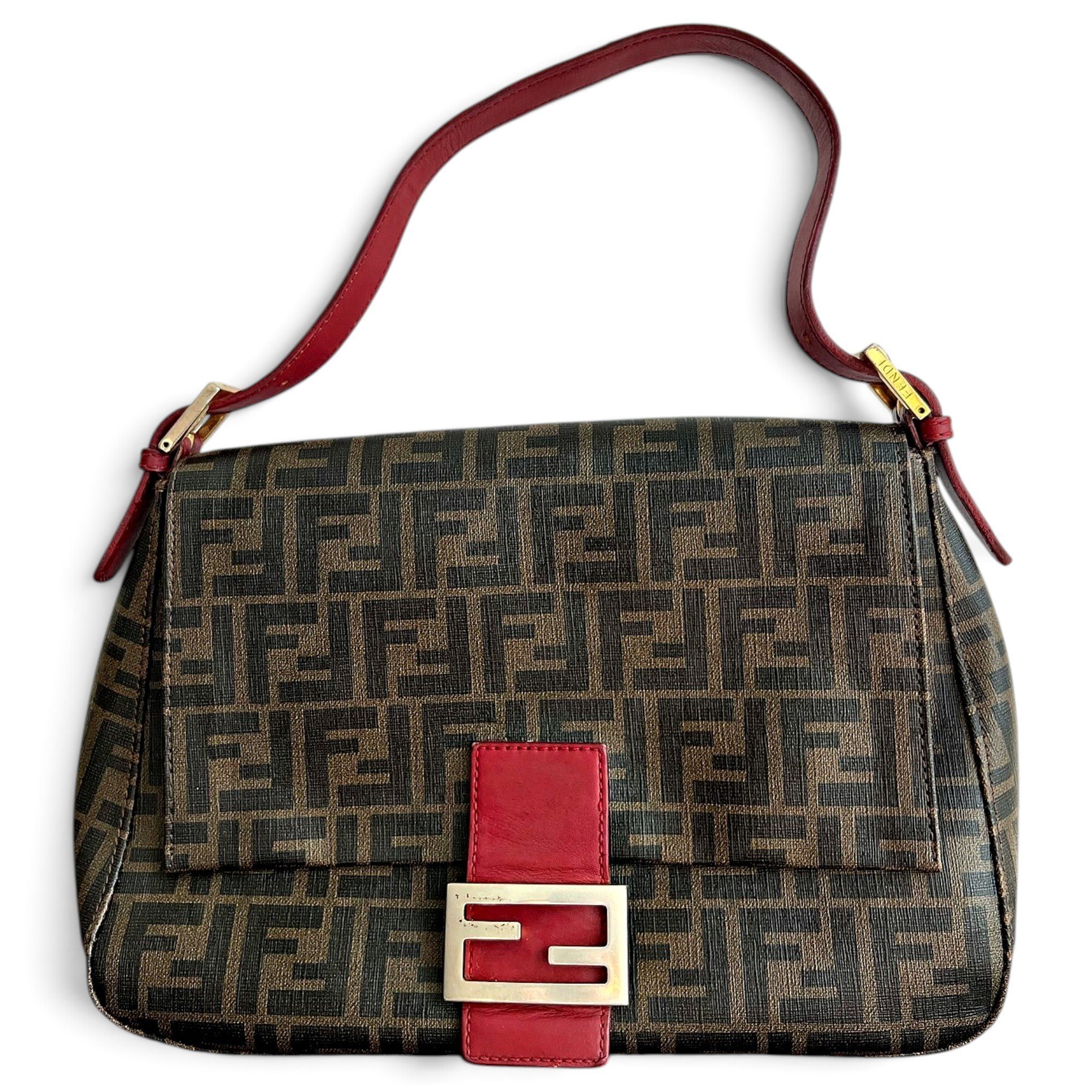 Baguette leather handbag