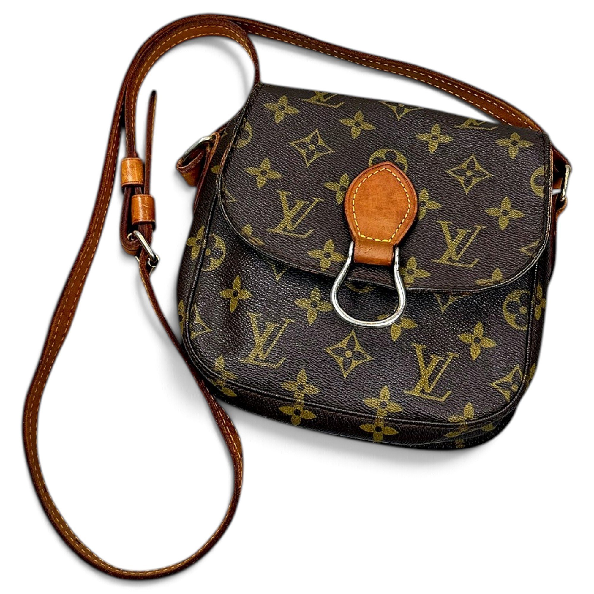 Saint Cloud vintage leather crossbody bag