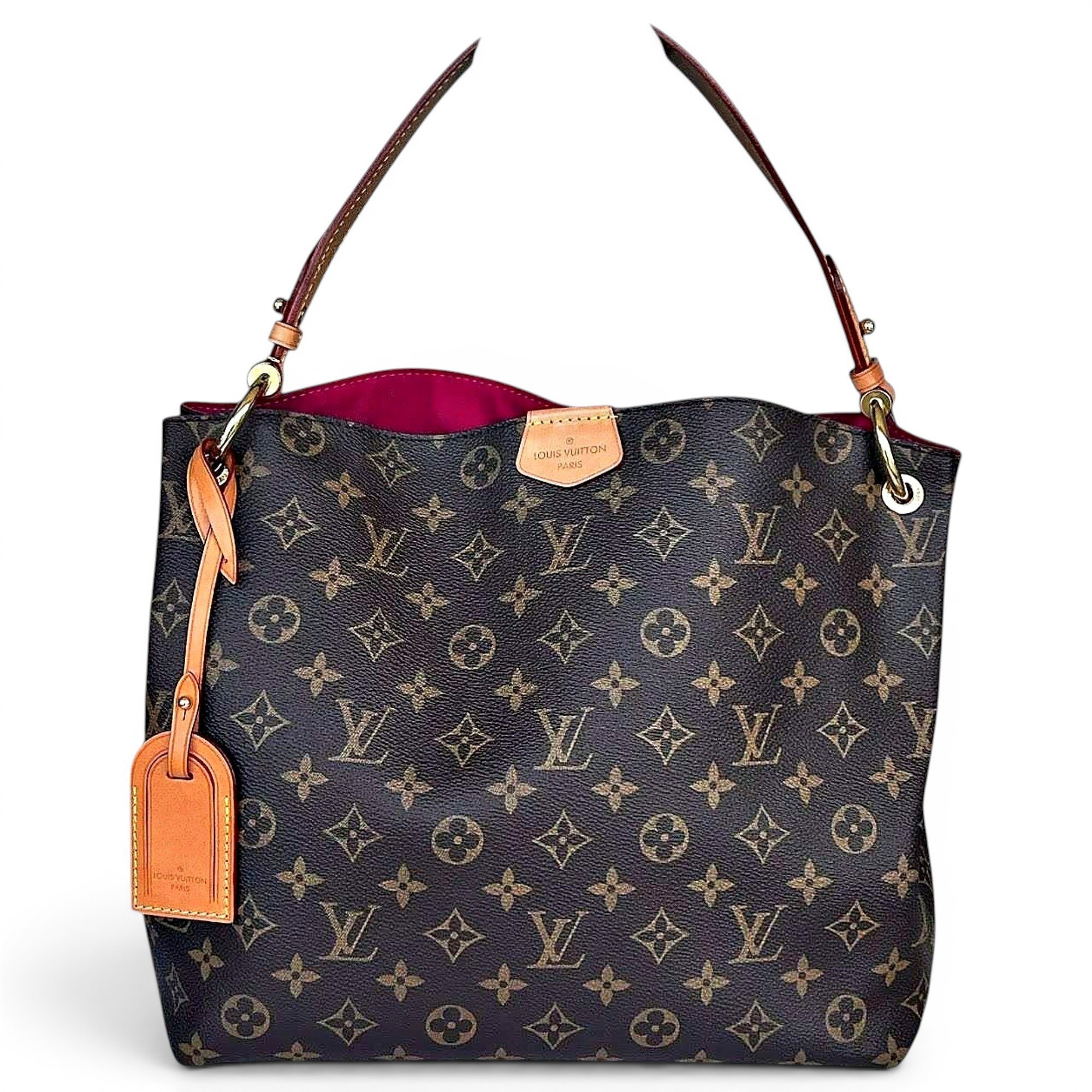 Delightful leather handbag