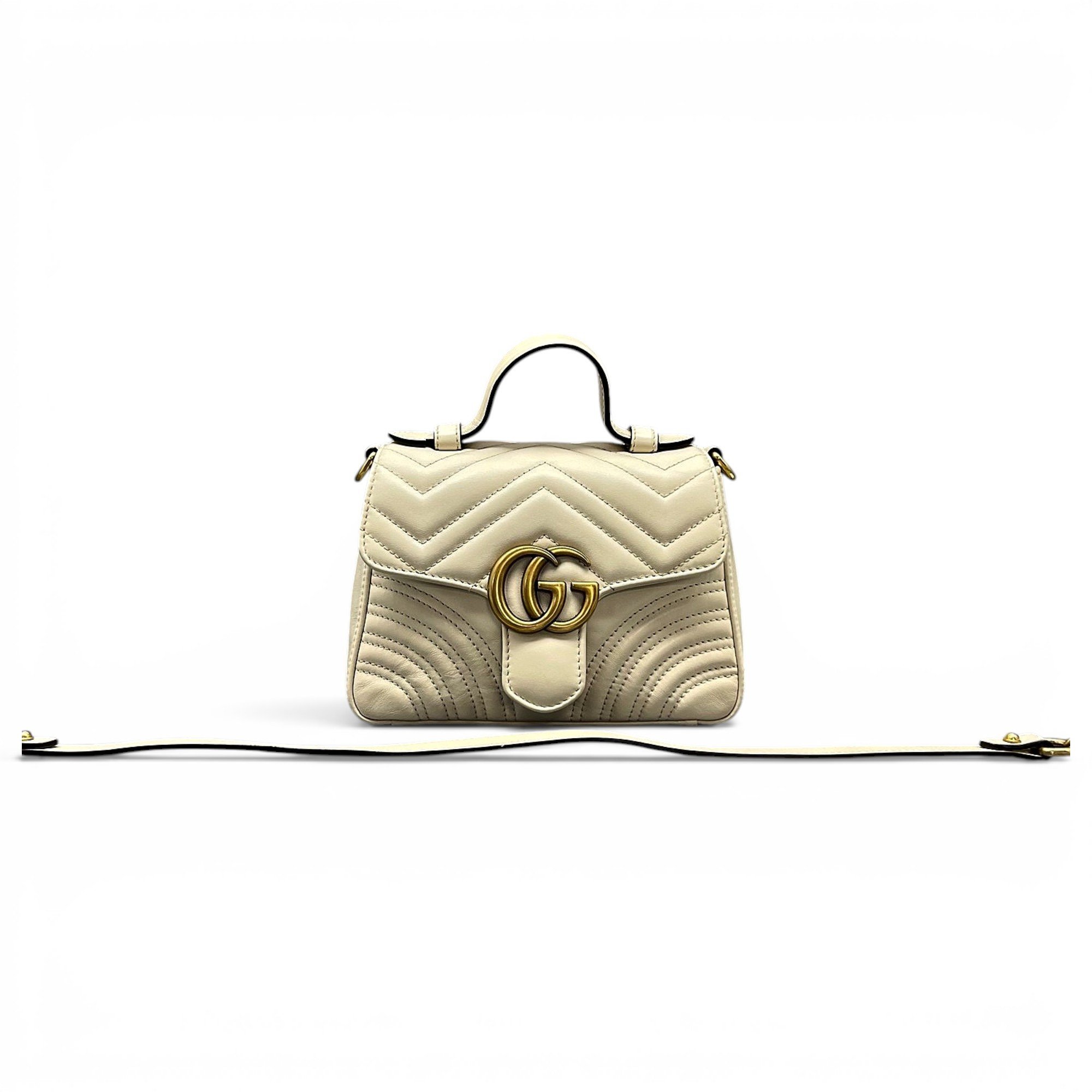 GG Marmont Flap leather handbag